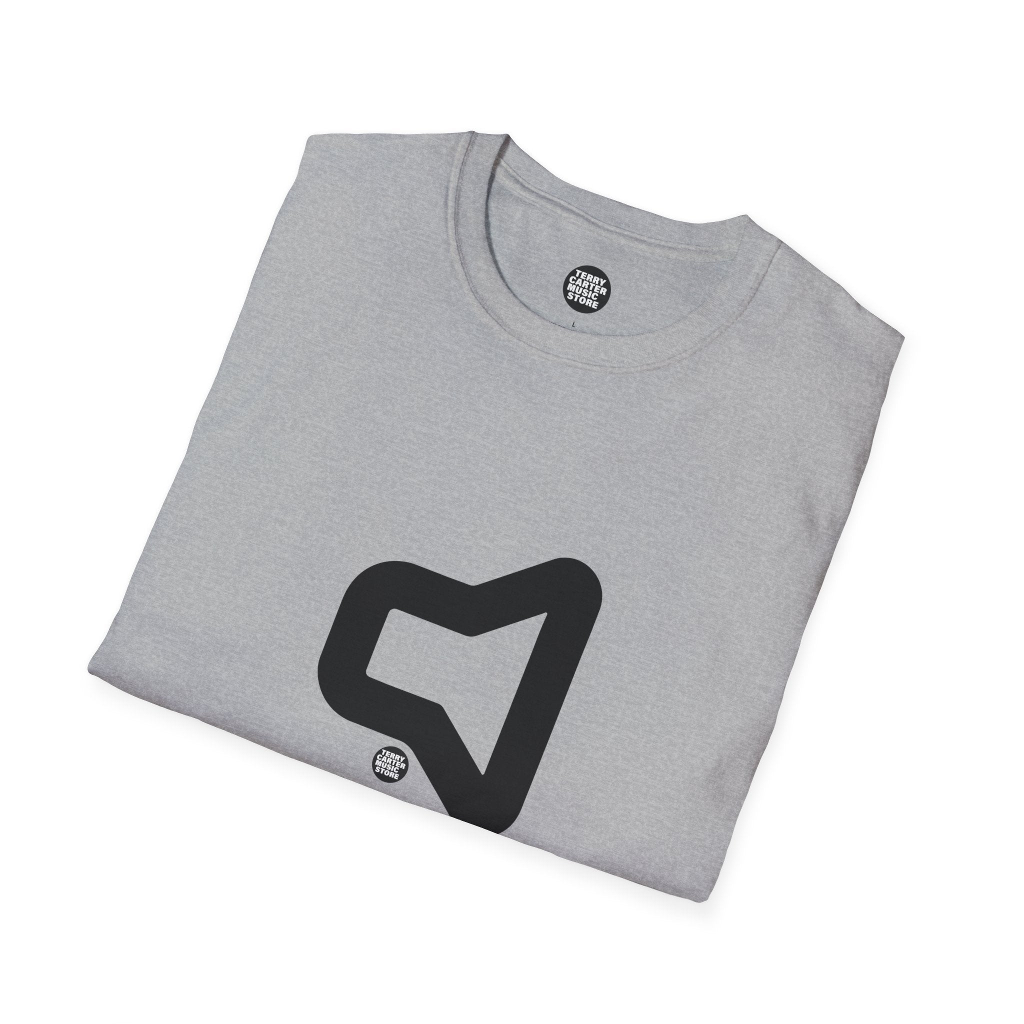 Speaker Icon T‑Shirt - Black Logo