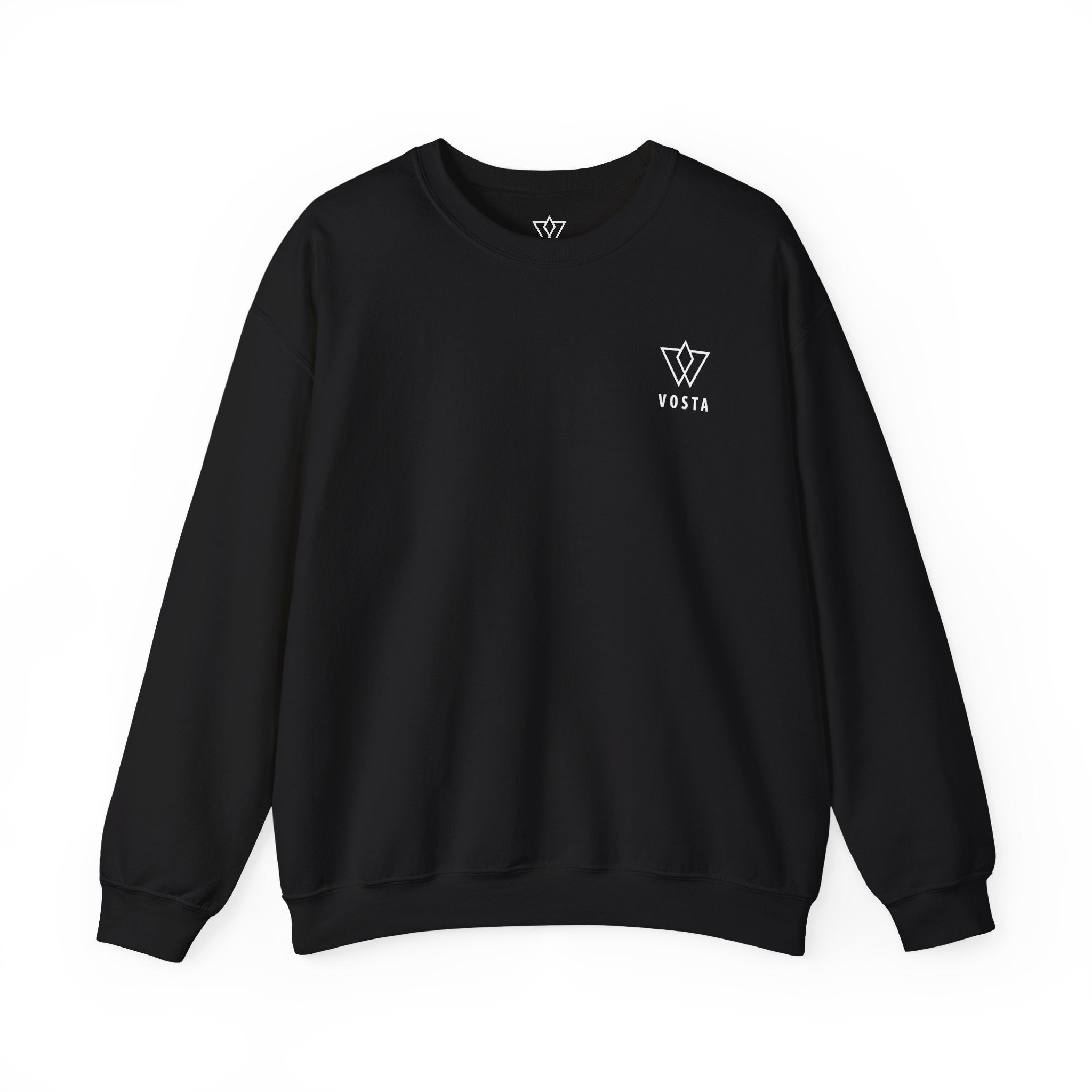Vosta Crewneck Sweatshirt - White Logo