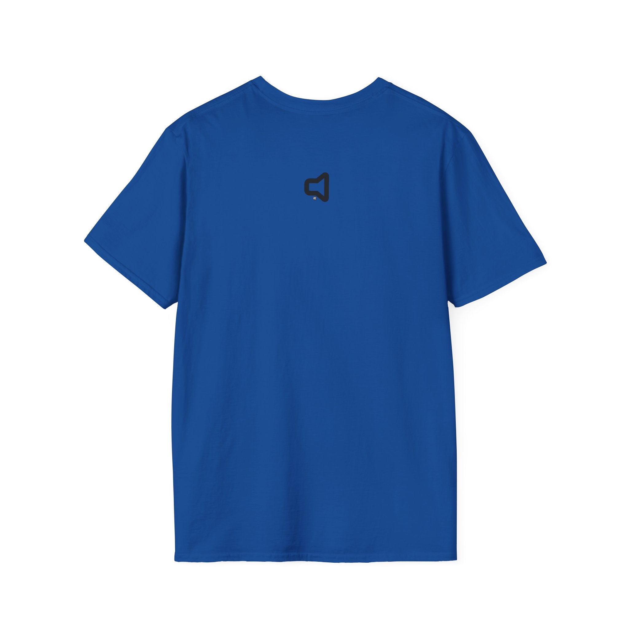 Speaker Icon T‑Shirt - Black Logo