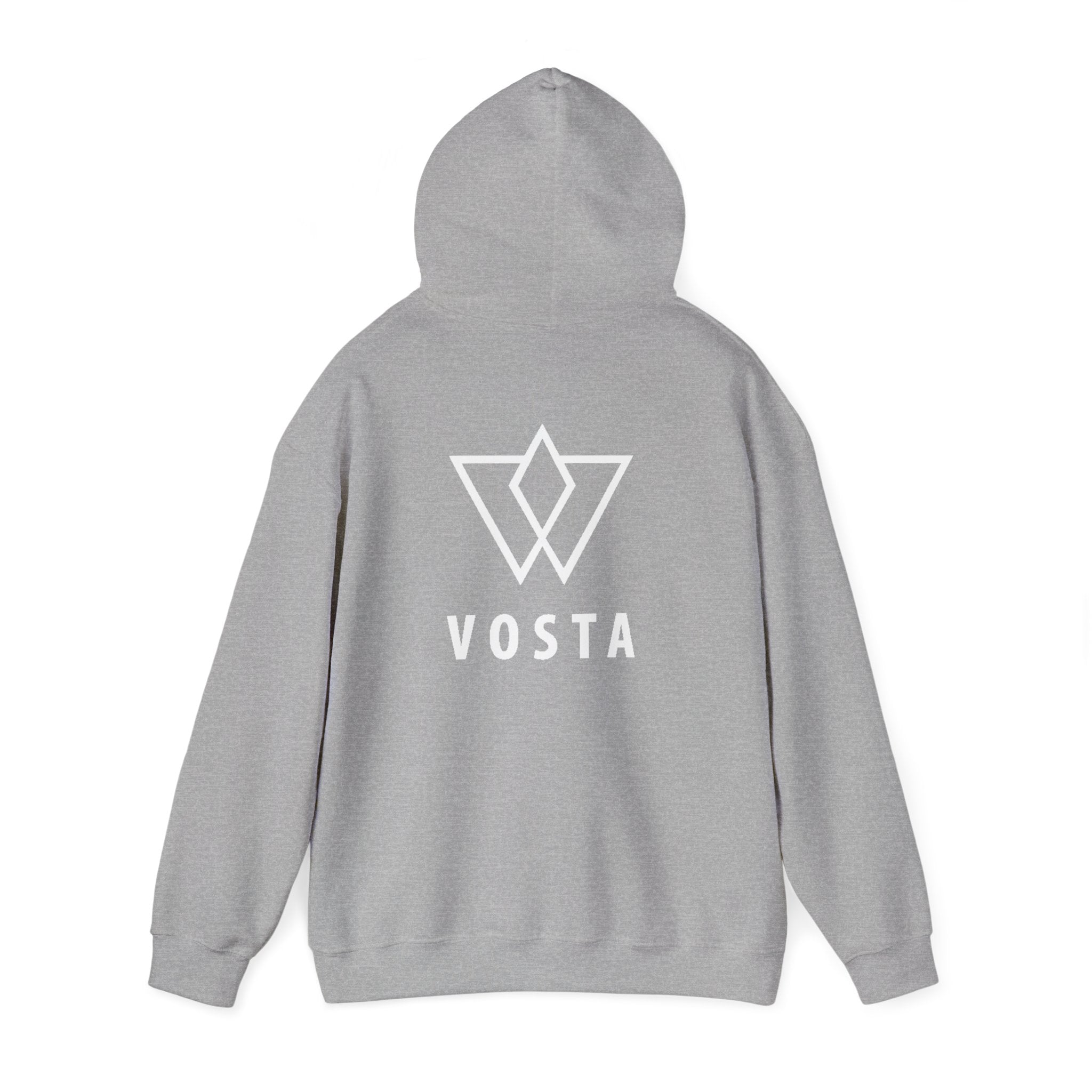 Vosta Hoodie - White Logo Pullover