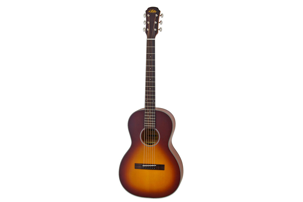 Aria 131 Matte Tobacco Sunburst Parlor Guitar