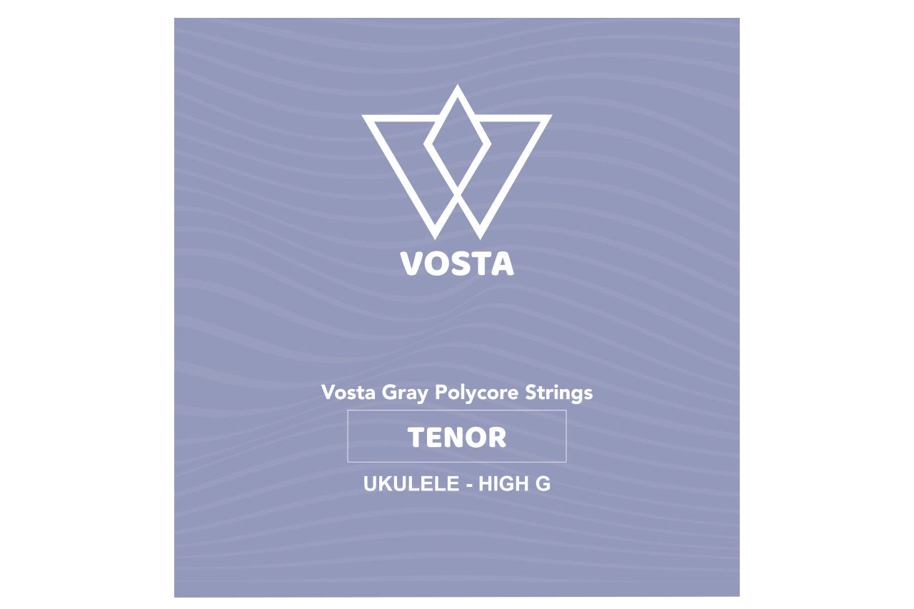 Vosta Grey Polycore Tenor Ukulele Strings