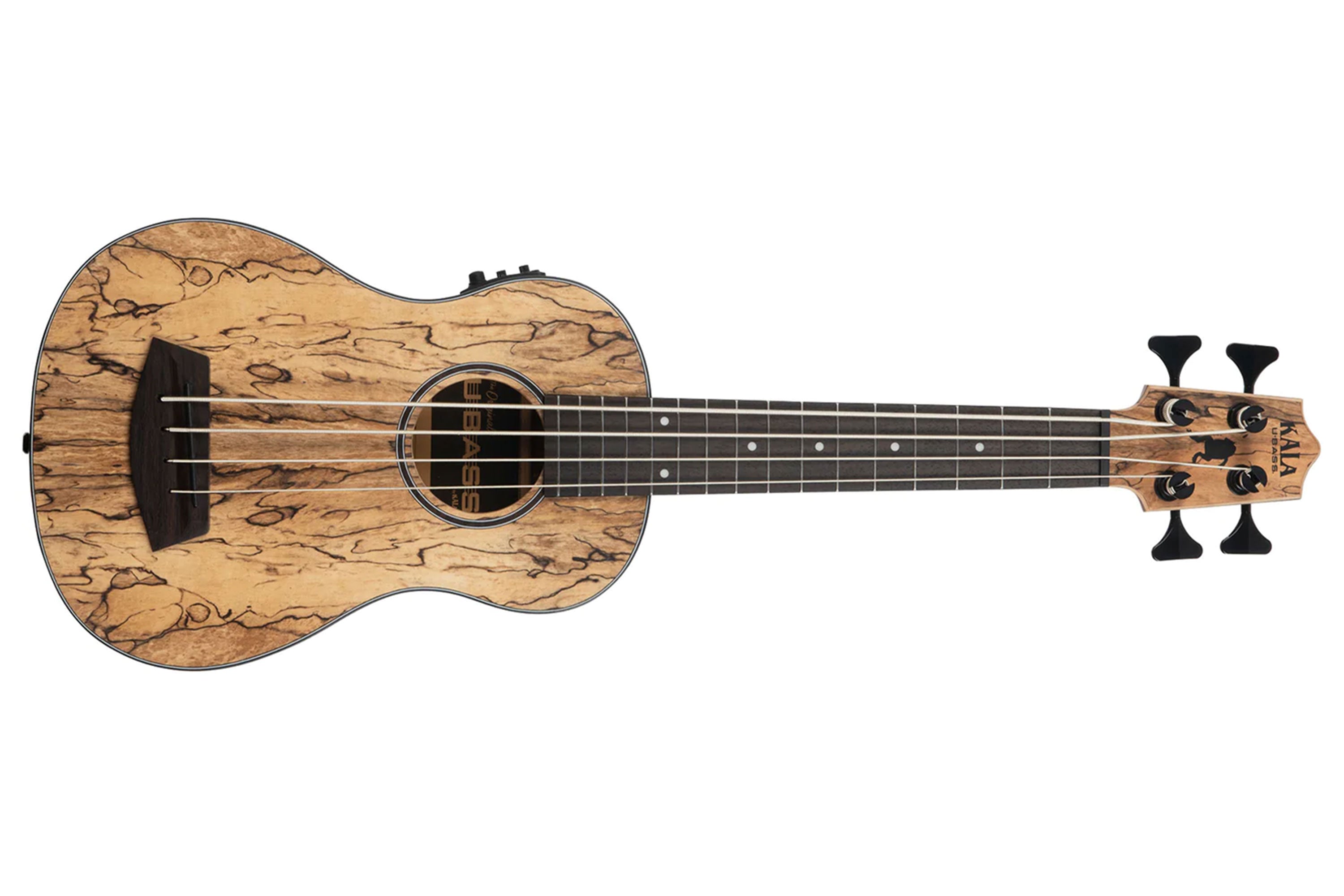 Kala Spalted Mango Fretted Acoustic-Electric U•BASS