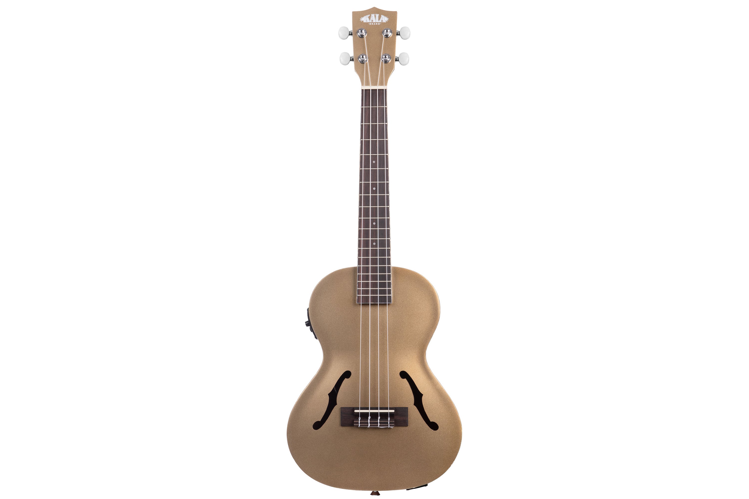 Kala JTE-KZGD Gold Archtop Tenor Ukulele