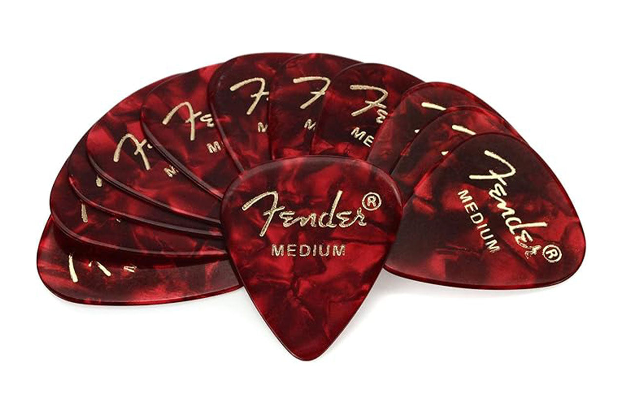 Fender Medium Red Moto Picks