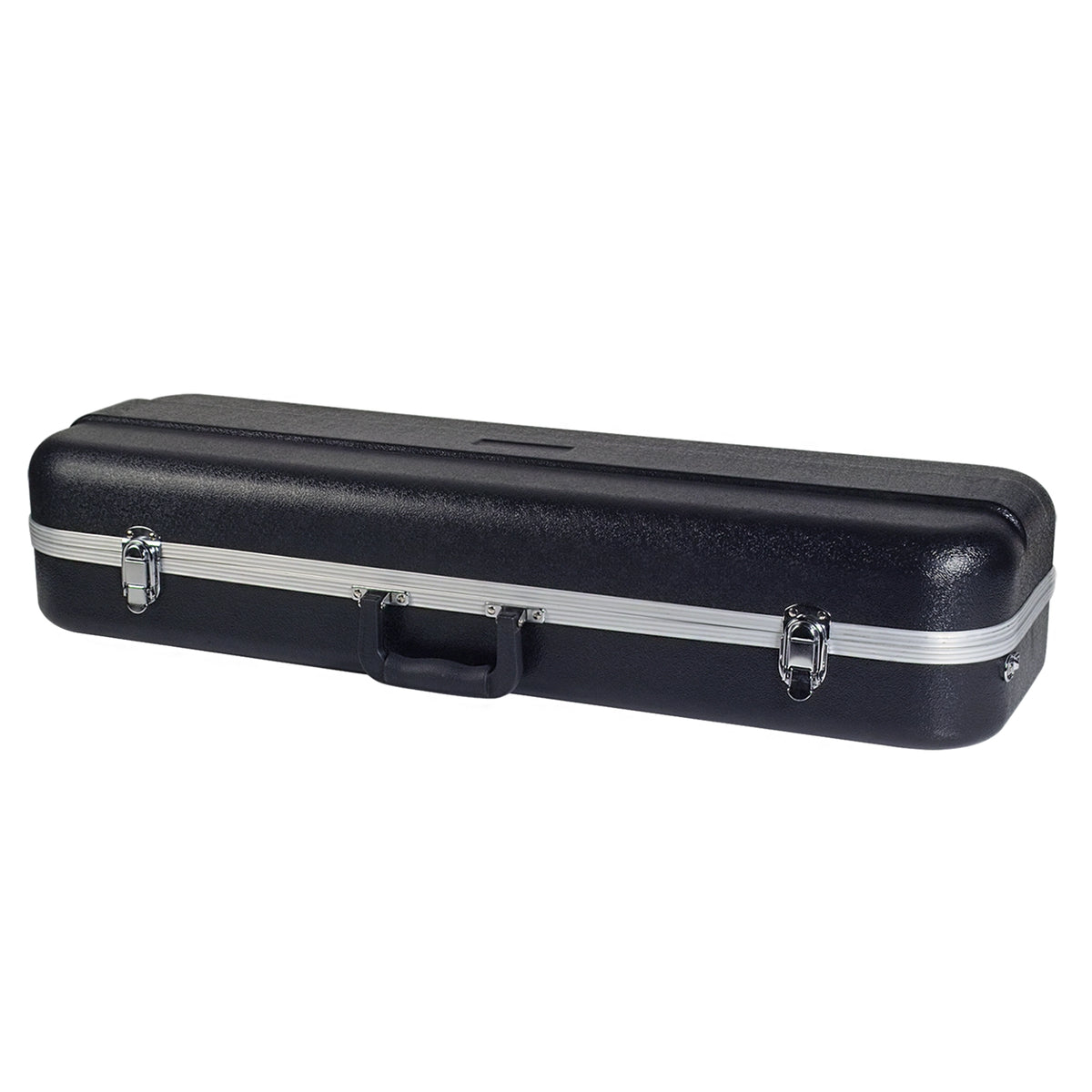 The black thermoplastic case shown is the included Golden Gate CP-3910 for the Cremona SV-588 4/4 Violin.