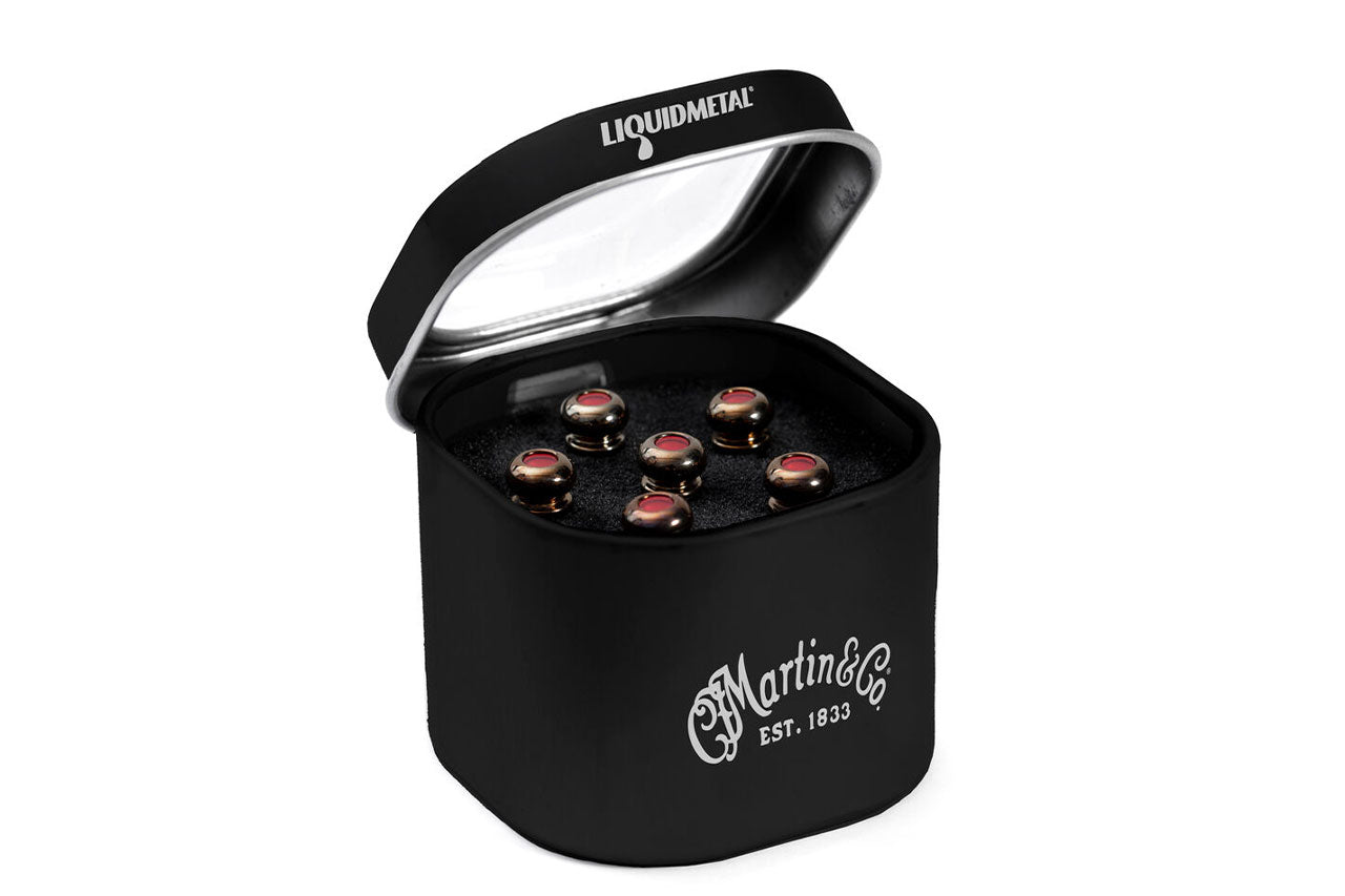 Martin Luxe Red Gold Bridge Pin Set