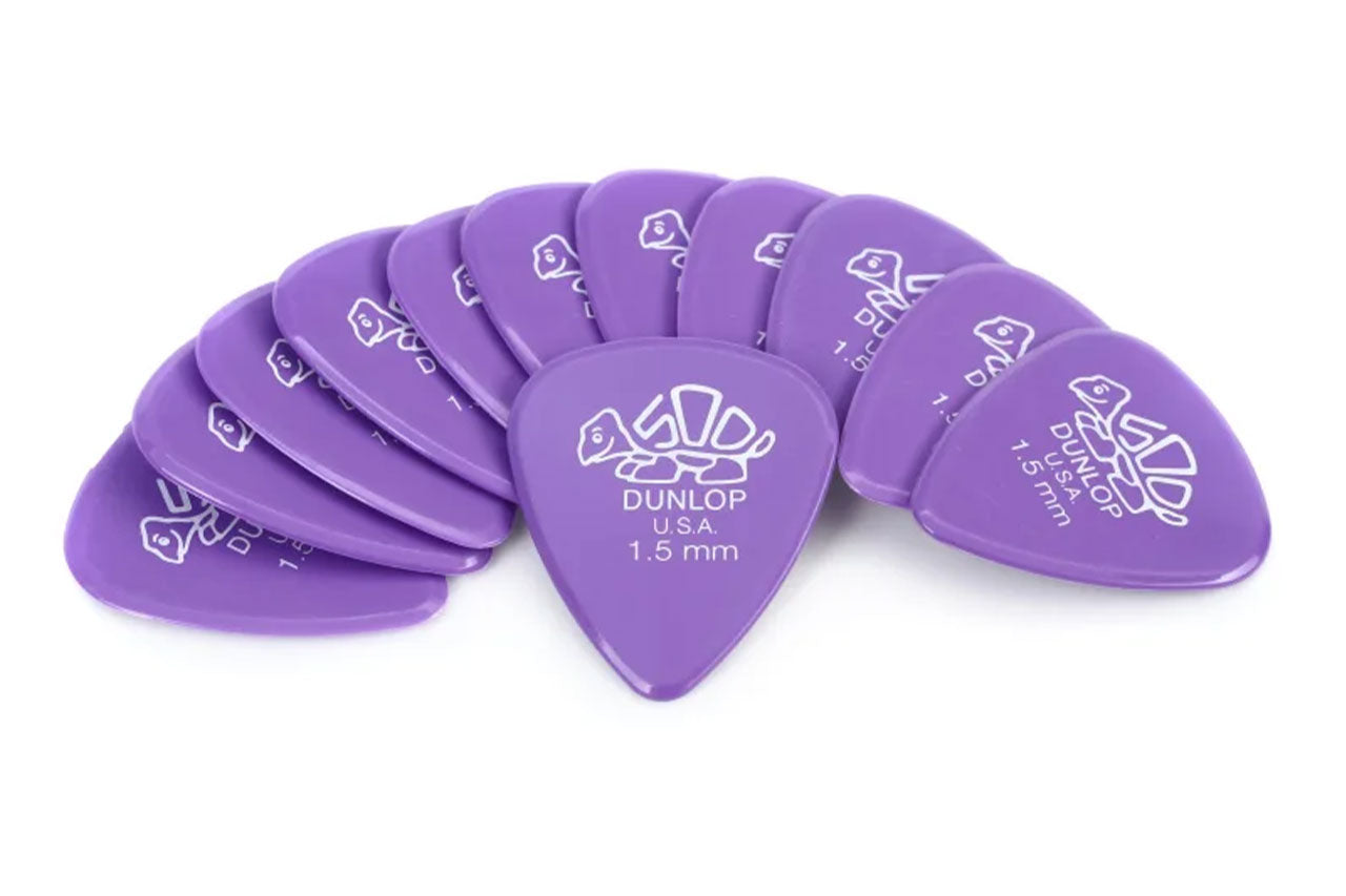 Dunlop Lavender Delrin 500 1.5mm Guitar Pick - Single