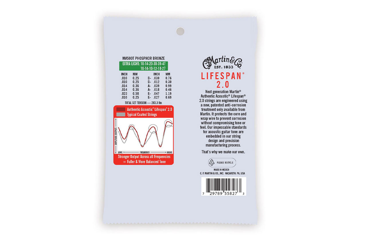 Martin 12-String Phosphor Bronze Guitar Strings