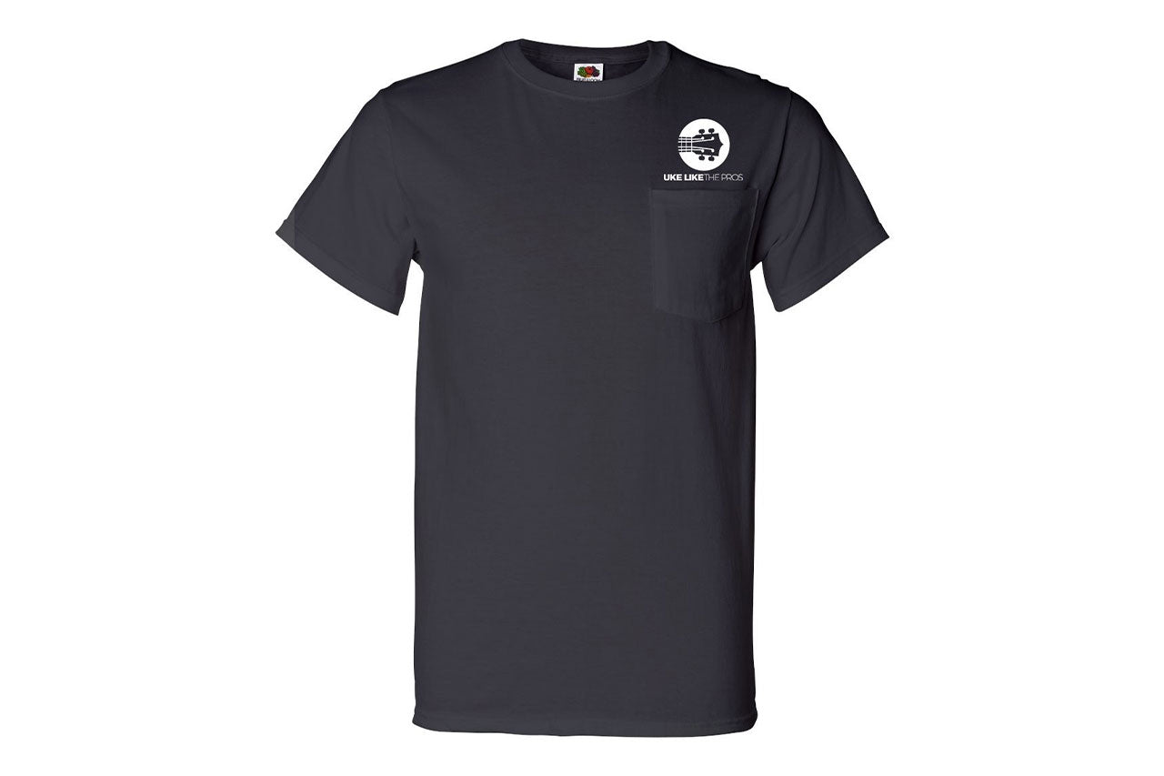 Uke Like The Pros T-Shirt with Front Pocket