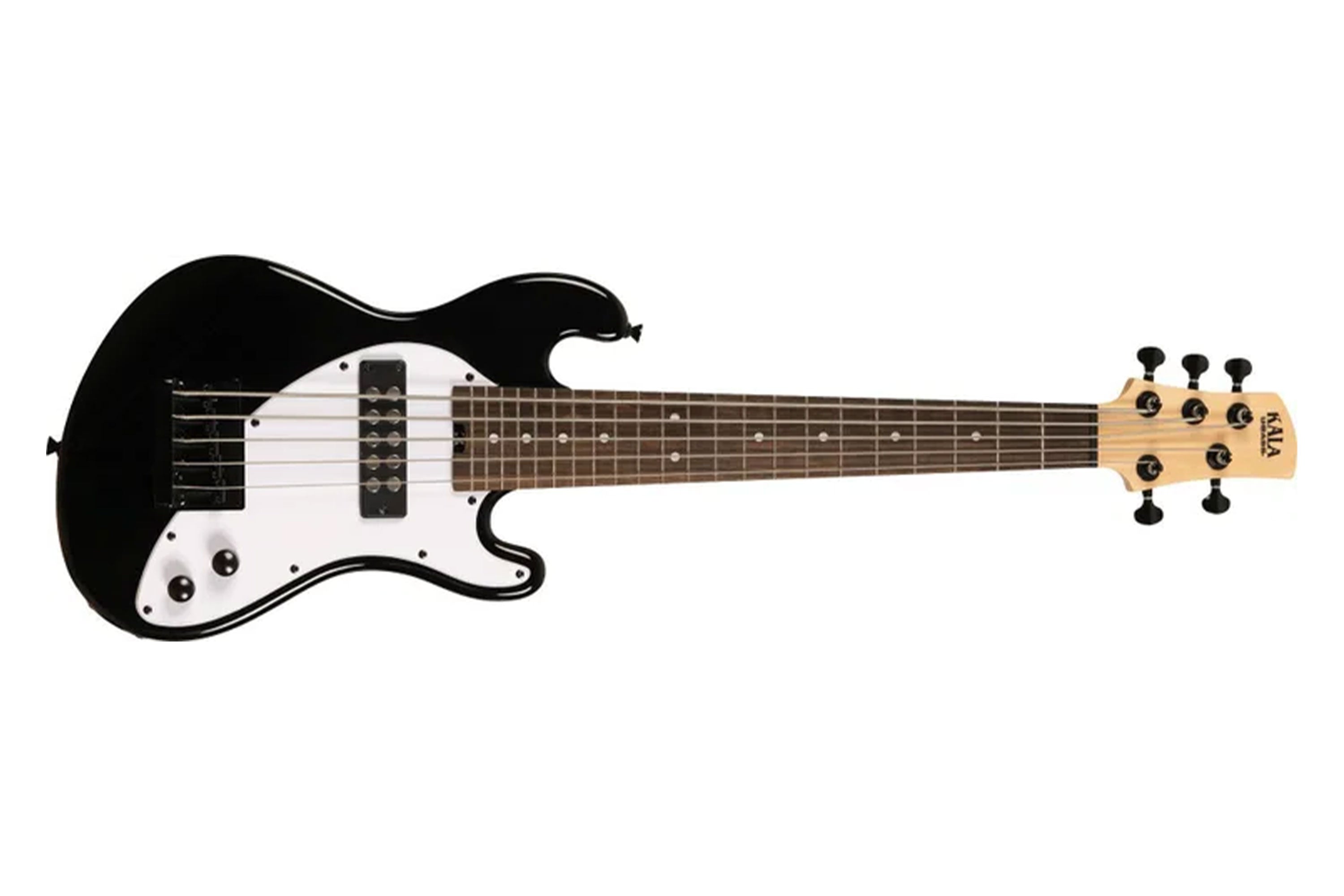 Kala Solid Body 5-String Jet Black Fretted U•BASS