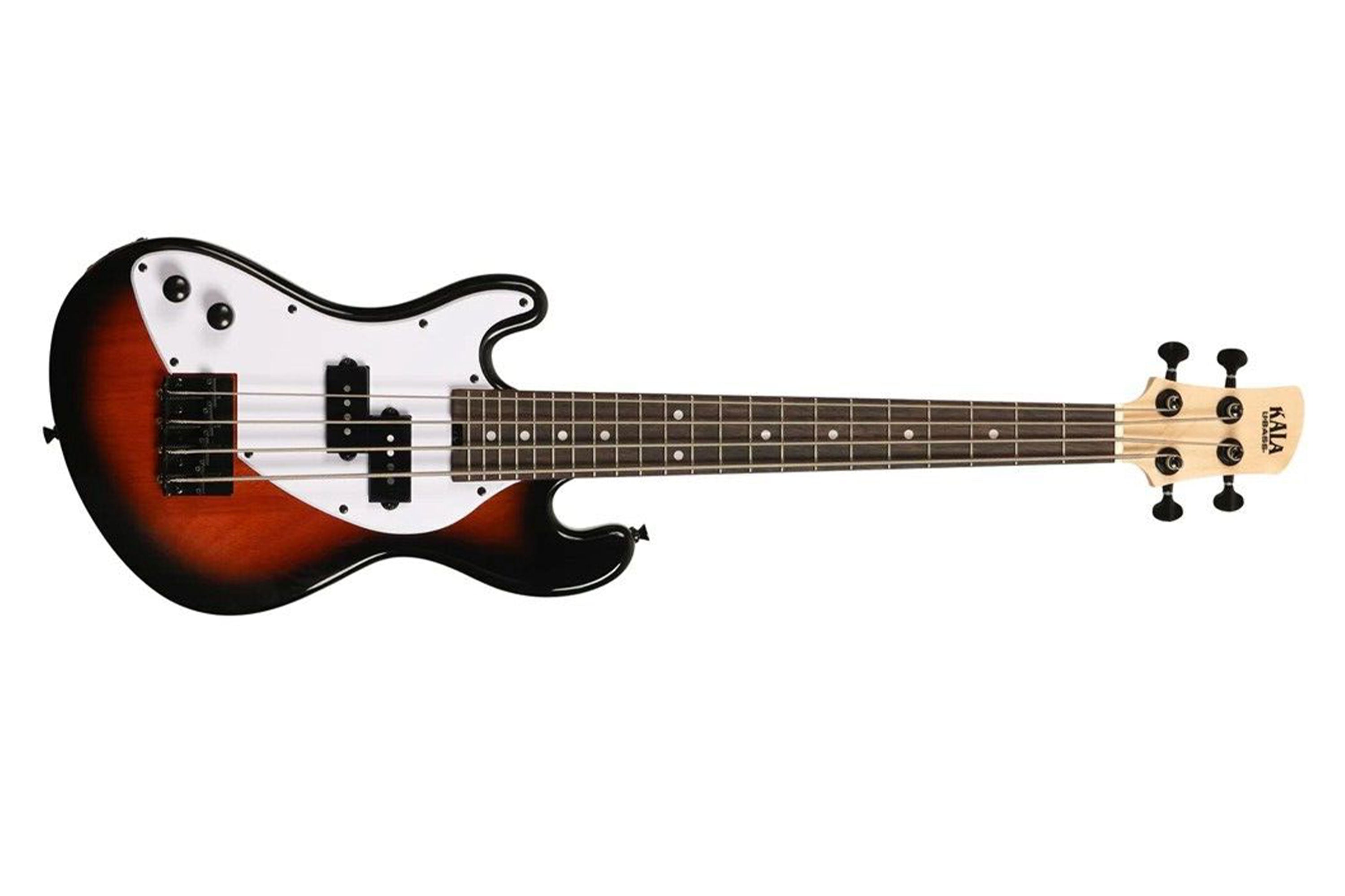 Kala Solid Body 4-String Tobacco Burst Fretted U•BASS® Left Handed
