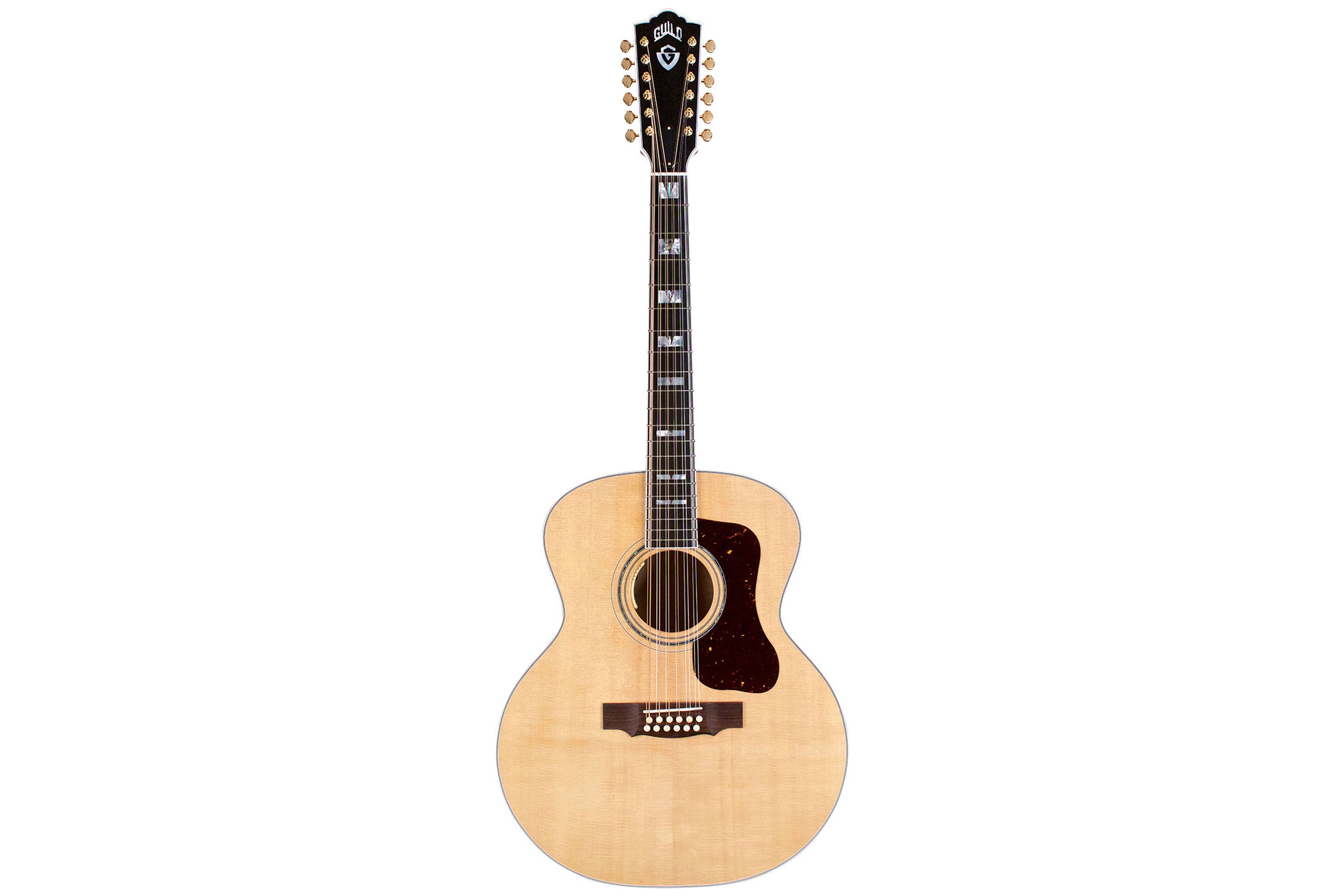 Guild F-512 Maple Blonde Acoustic Guitar
