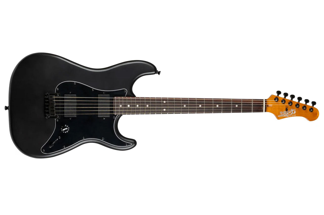 Jet JS-400 MBK R Matte Black Electric Guitar