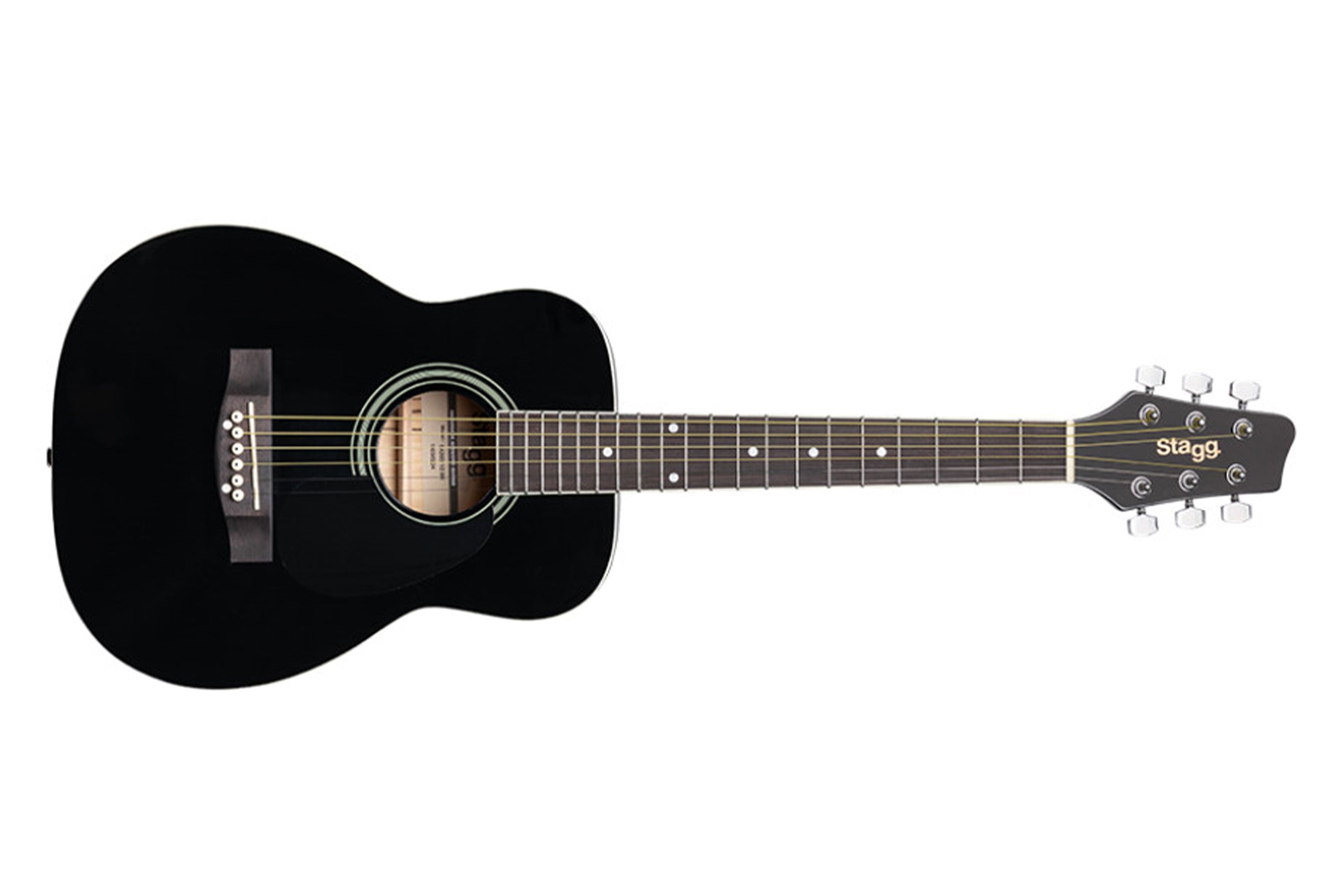 Stagg SA20D 1/2 BK Dreadnought Guitar