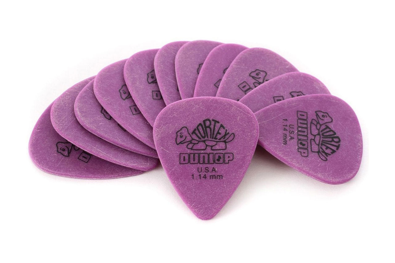 Dunlop Tortex Purple 1.14mm Picks