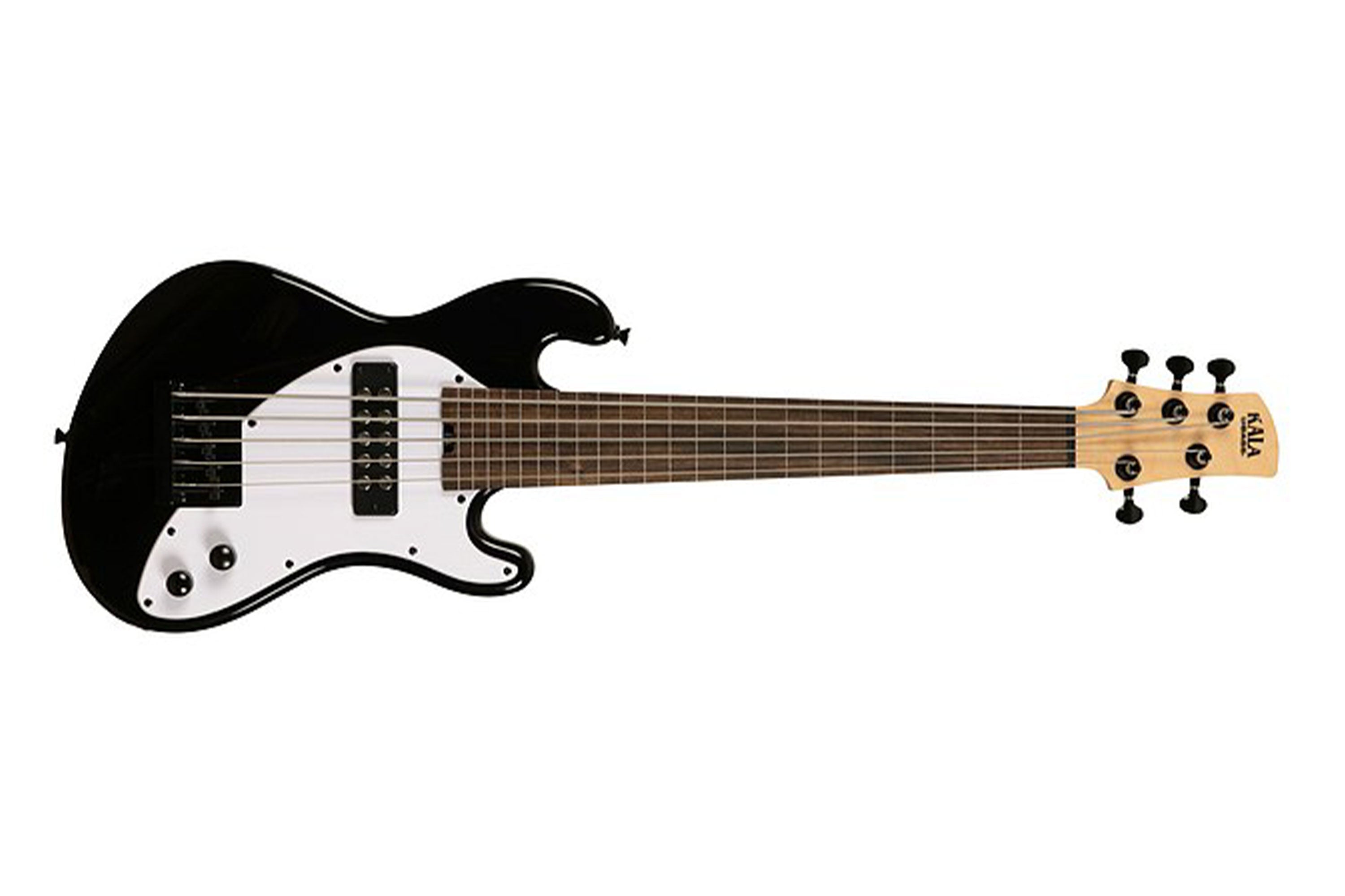 Kala Solid Body 5-String Jet Black Fretless U•BASS