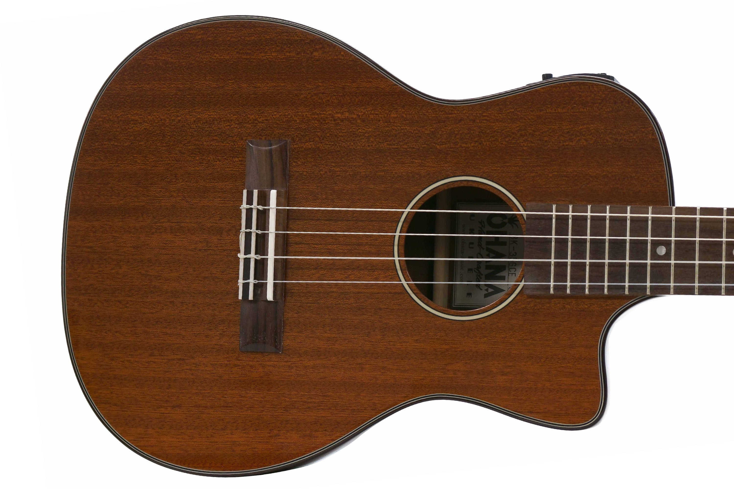 Ohana BK-35GCE Baritone Ukulele
