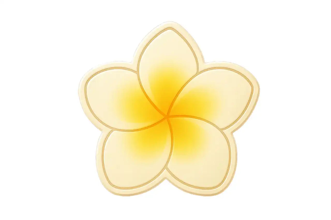 Jam Palz Plumeria Headstock Charm