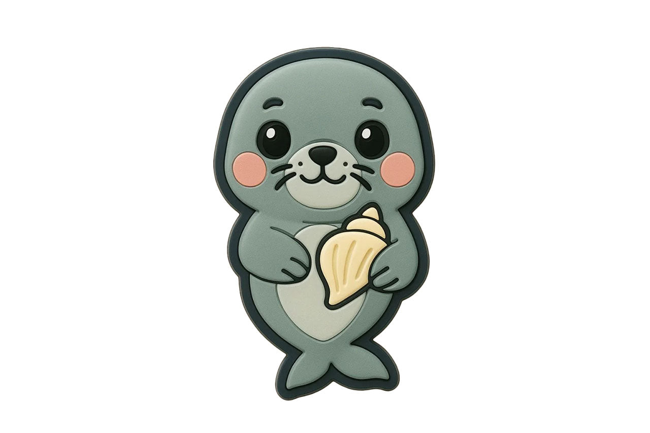 Jam Palz Monk Seal Headstock Charm