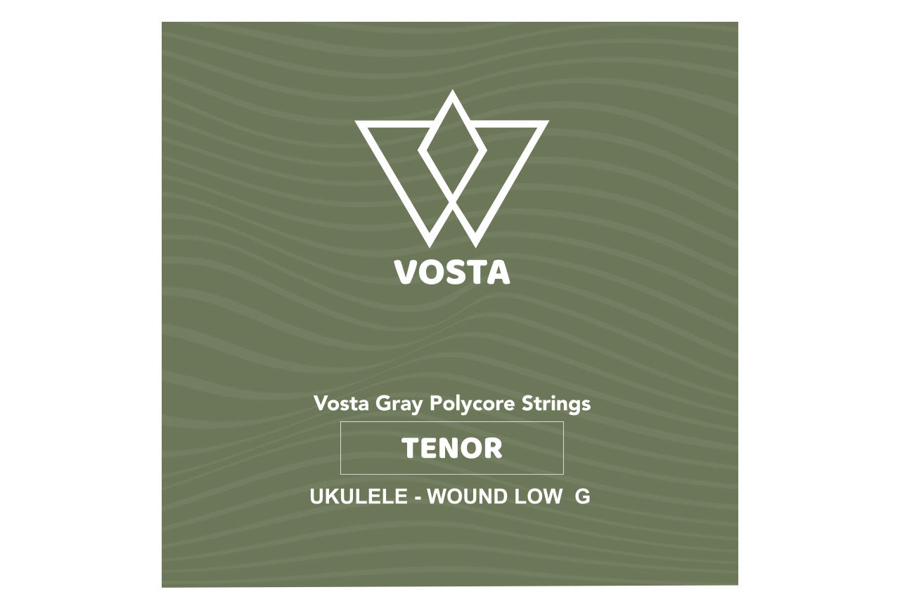Vosta Grey Polycore Tenor Ukulele Strings