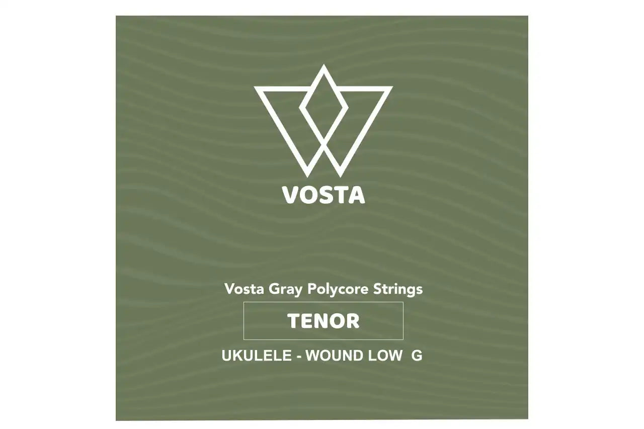 Vosta Grey Polycore Tenor Ukulele Strings