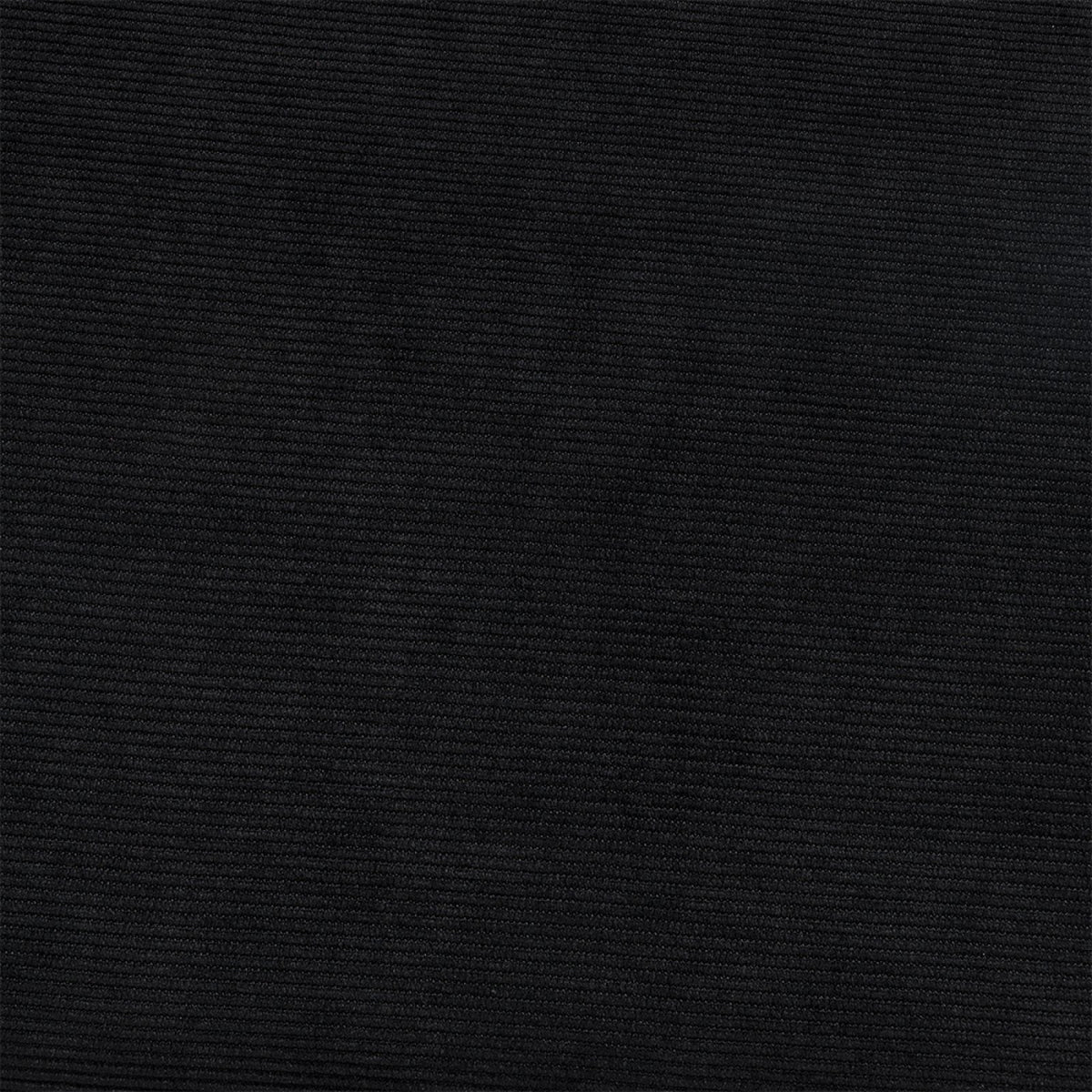 Close-up of the black velvet fabric on the Stagg PB06 matt black piano bench top