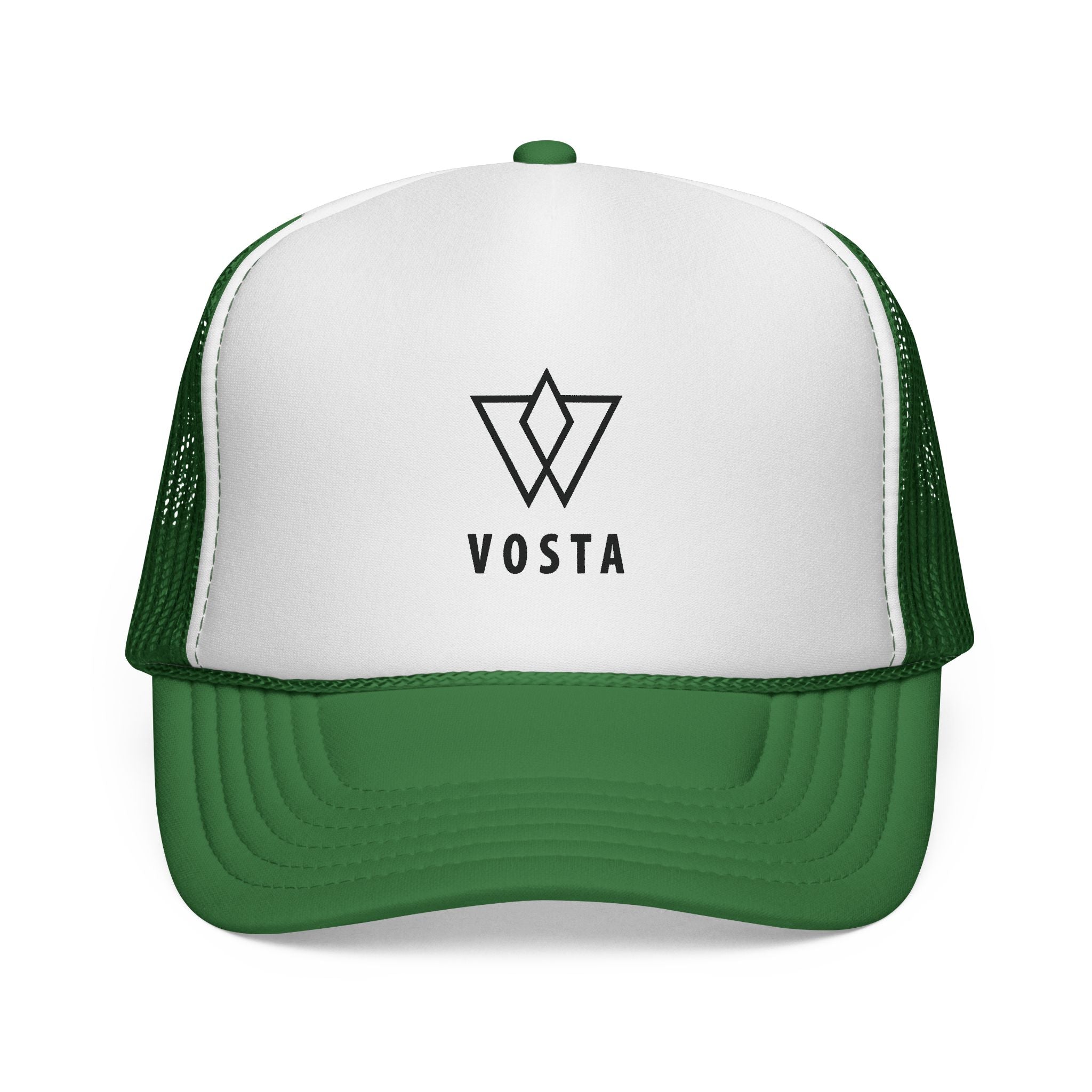 Vosta Trucker Cap — Black Logo