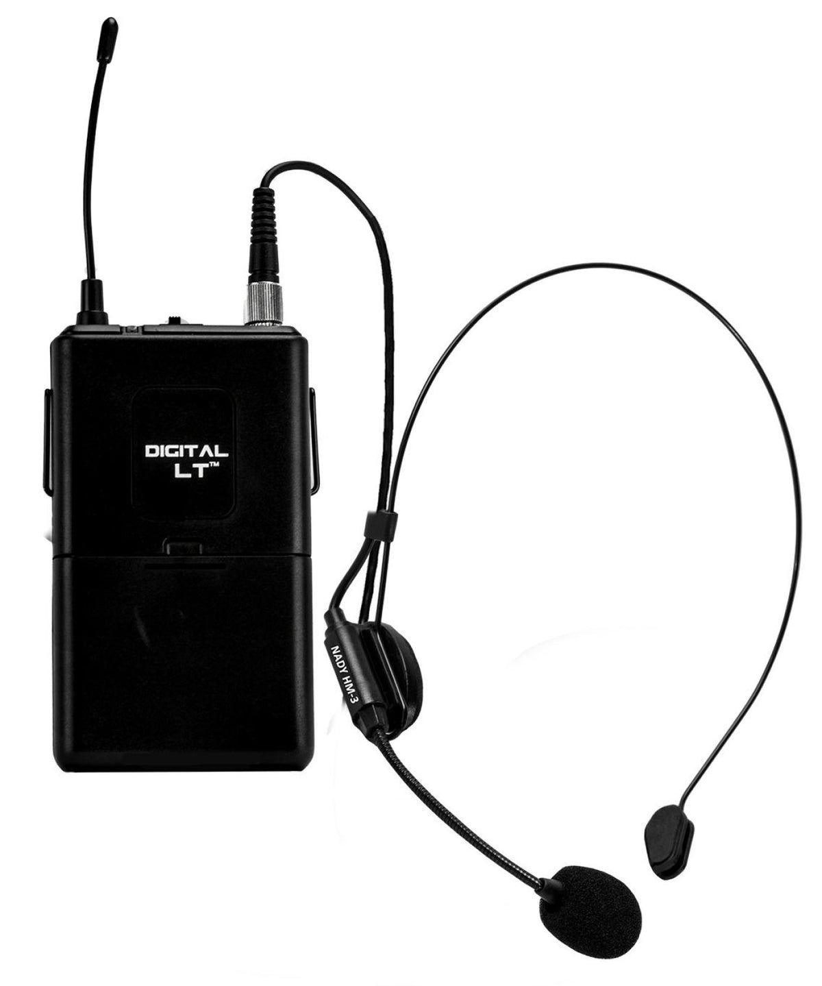 Nady DW-11 Digital LT bodypack transmitter with headset microphone