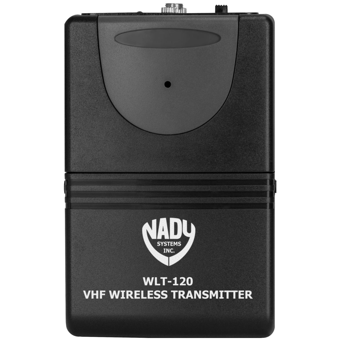 Nady WA-120BT HM portable PA speaker, rear panel with battery compartment cover