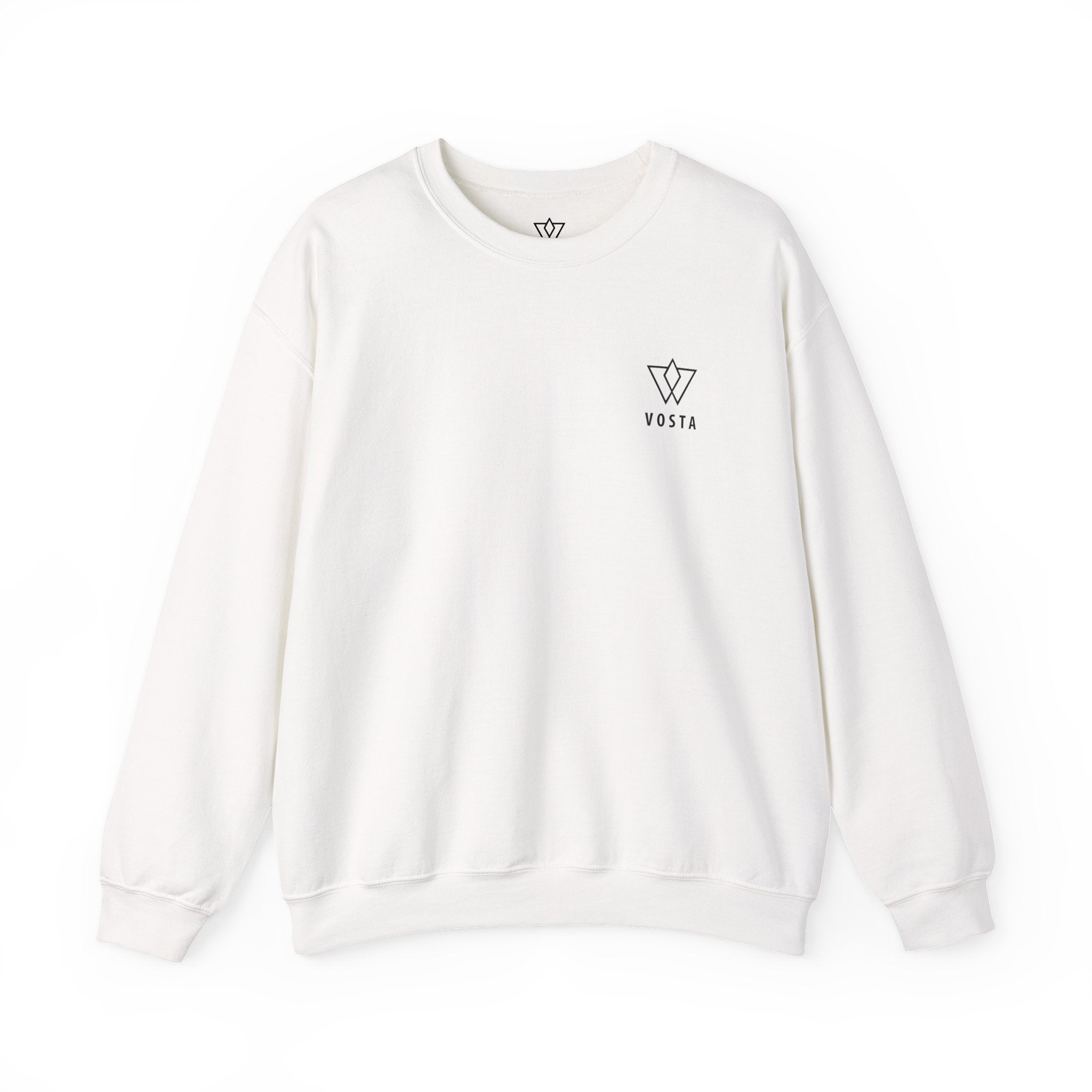 Vosta Crewneck Sweatshirt — Black Logo