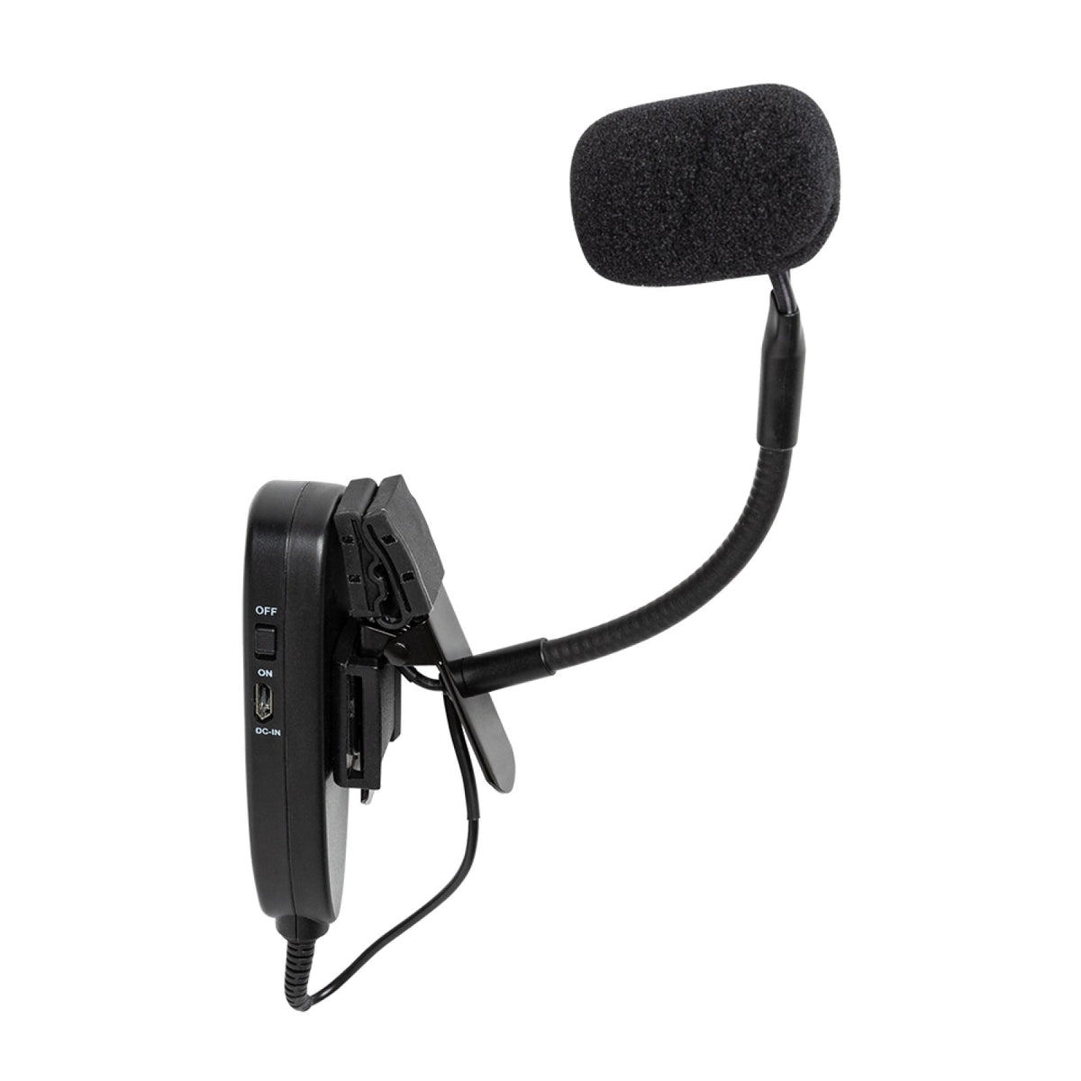 Stagg SUW 12S gooseneck condenser microphone with foam windscreen and clip-on transmitter