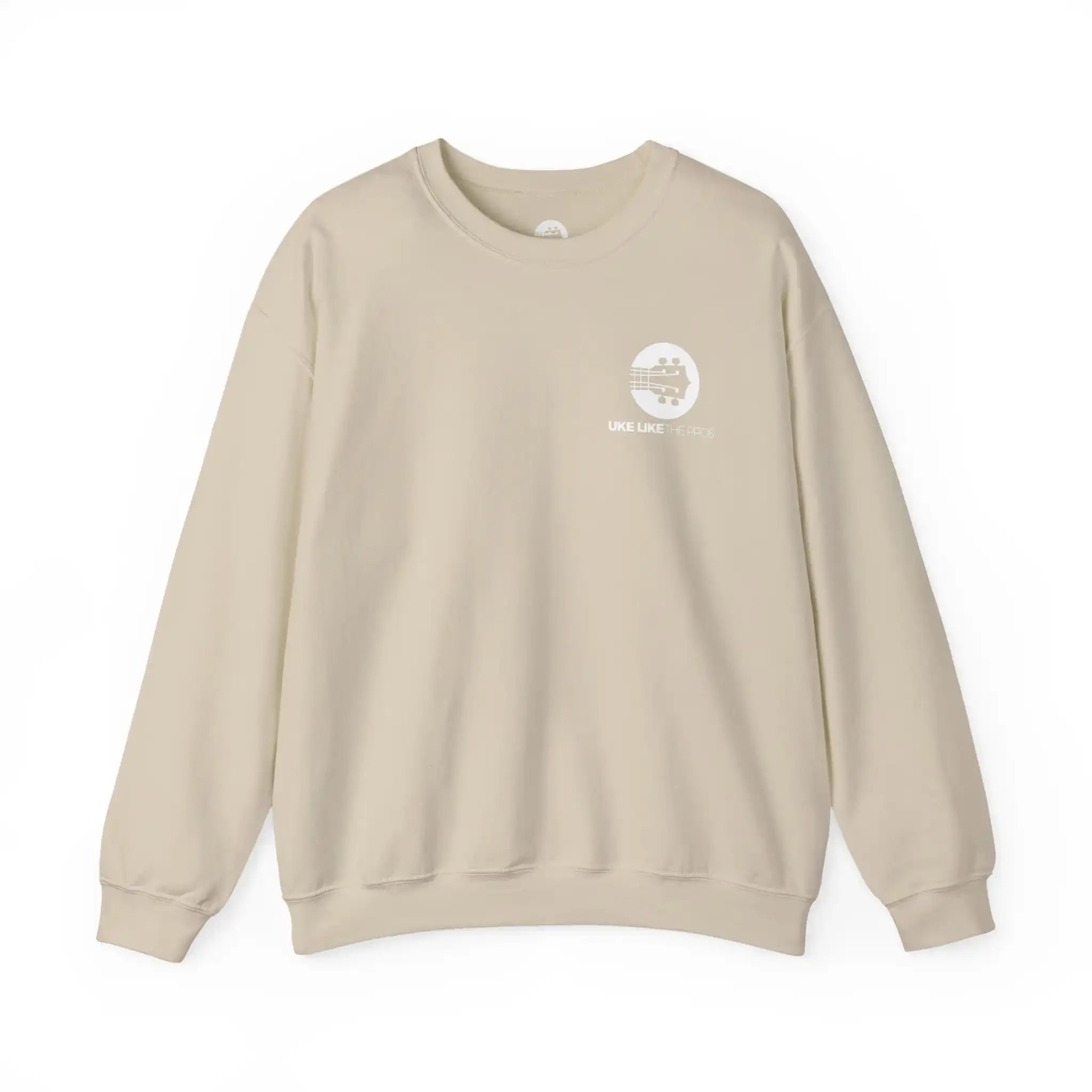 Uke Like The Pros Sweatshirt - White Logo