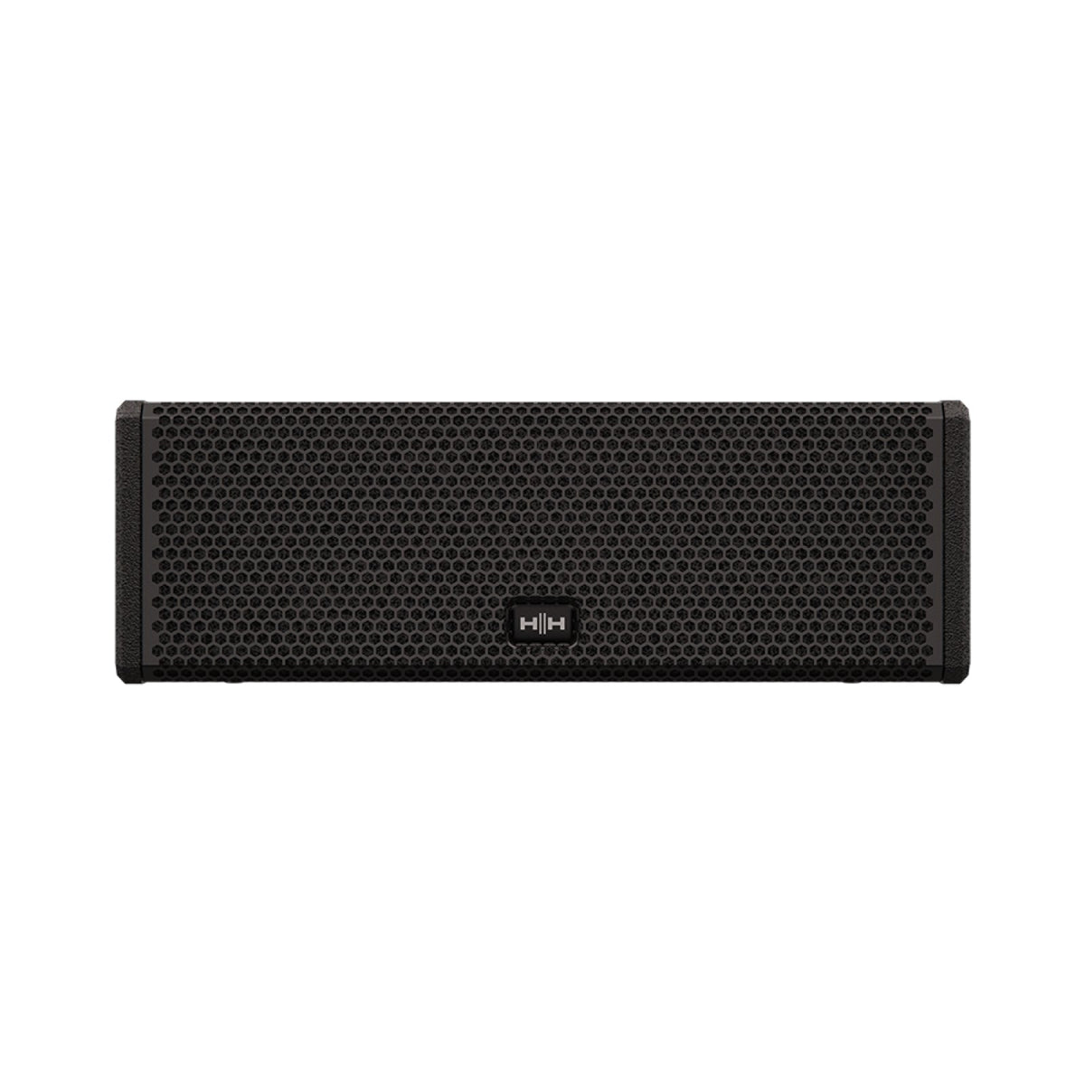 Front of the HH Audio TNA-2051-G3 2x5 inch passive line array speaker with hexagonal steel grille