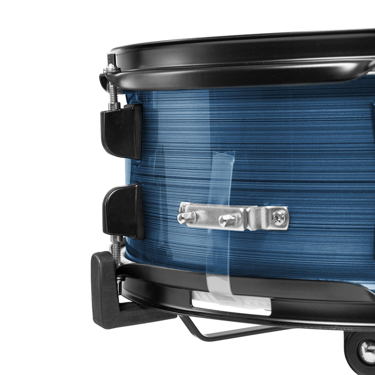 Stagg ATOM-522-CB Cobalt drum set, tom drum close view showing shell finish and lugs