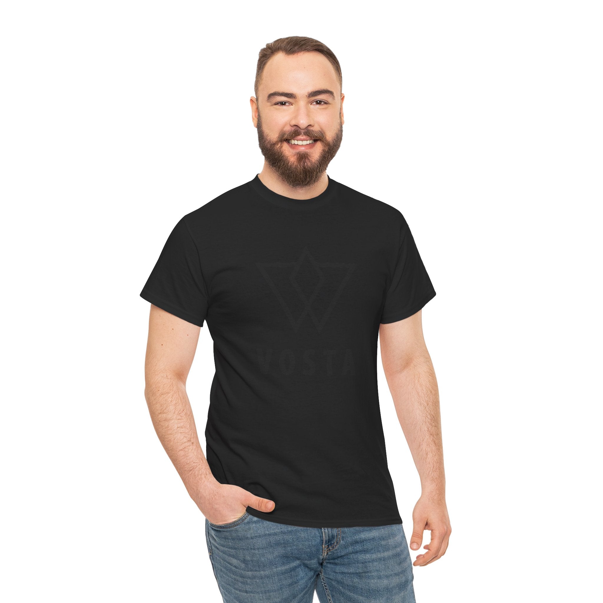 Vosta Minimal Logo T-Shirt - Black Logo