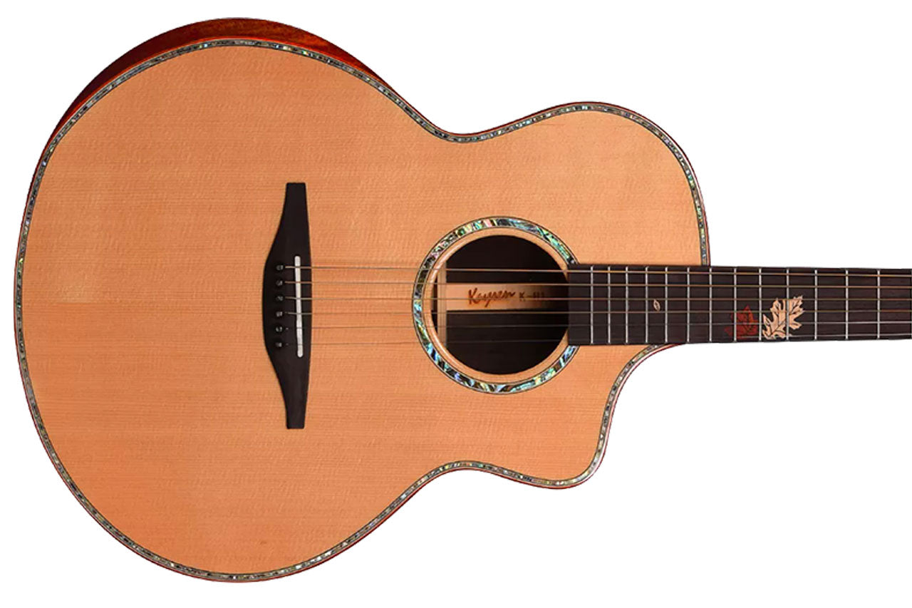 Willow Creek FX-PD90Y Bolivian Deluxe Dreadnought Guitar