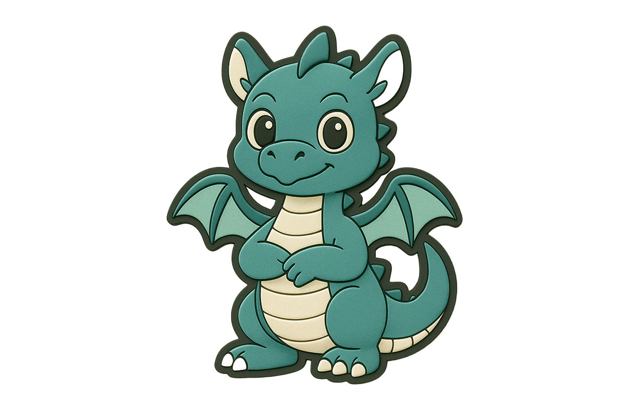 Jam Palz Blue Dragon Headstock Charm