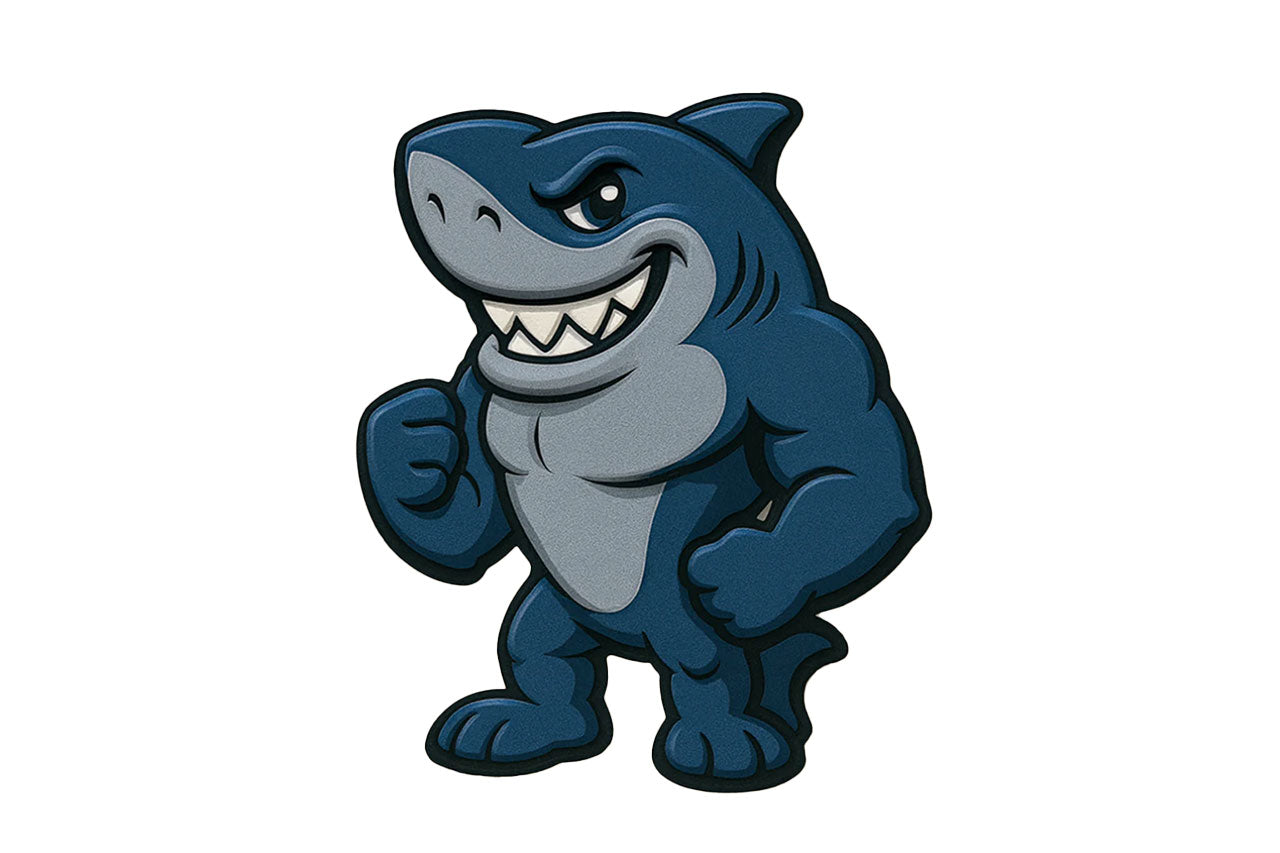 Jam Palz Shark Headstock Charm