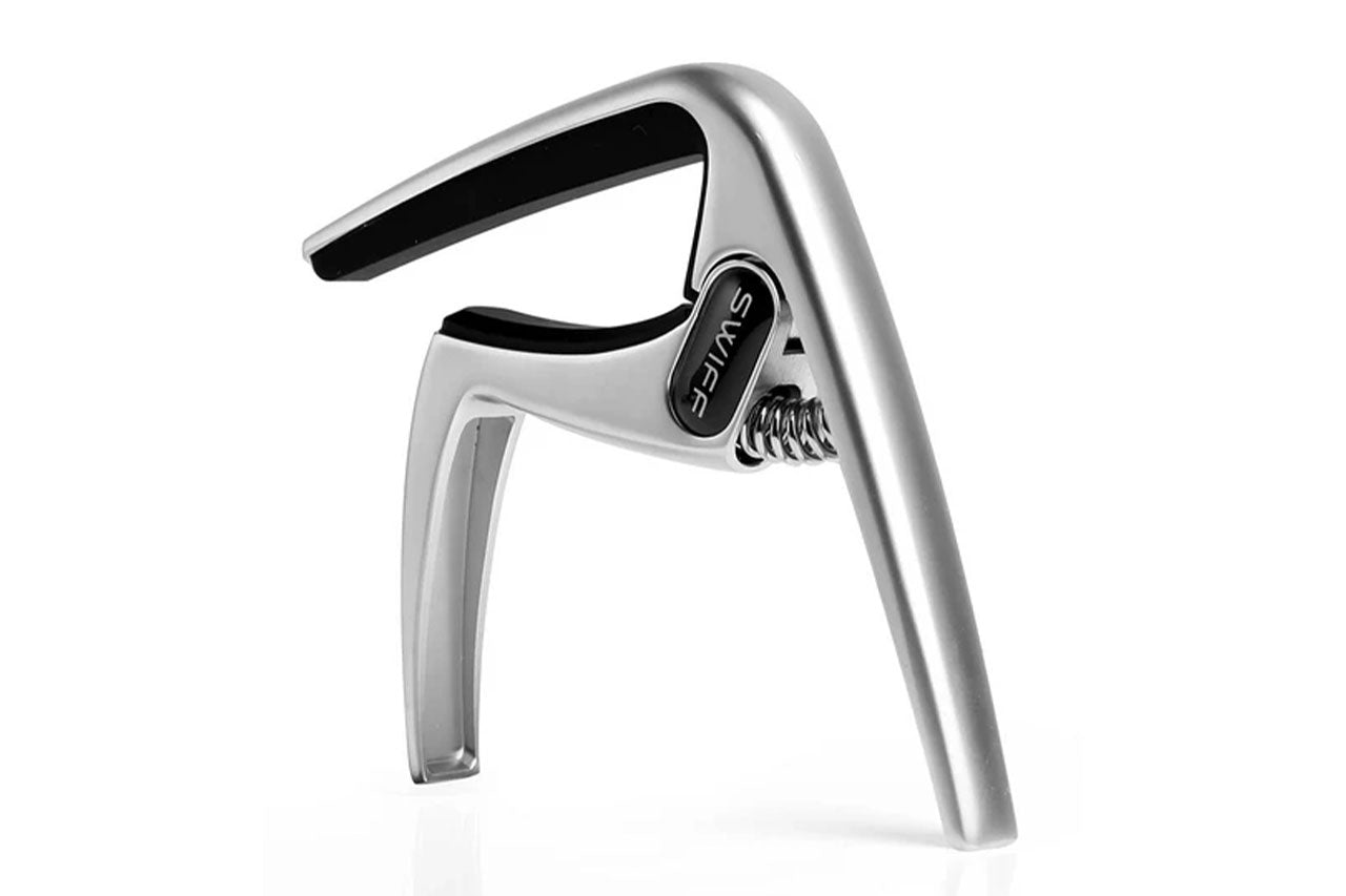 Swiff K8-C Silver Acoustic Guitar Capo