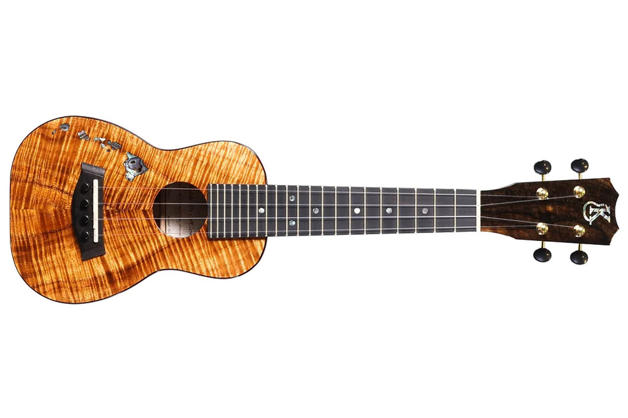 Kanile'a Hawaiian Islands Mastergrade Soprano Ukulele