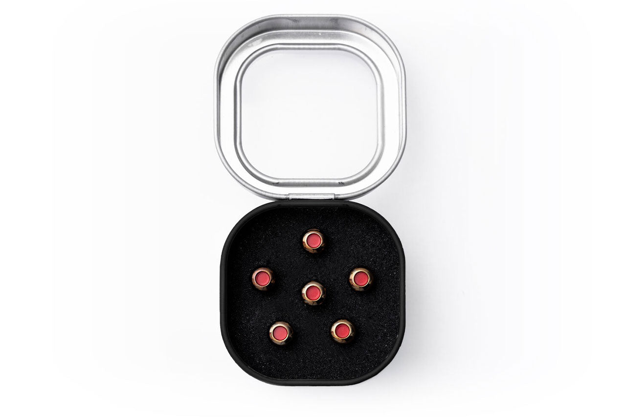 Martin Luxe Red Gold Bridge Pin Set