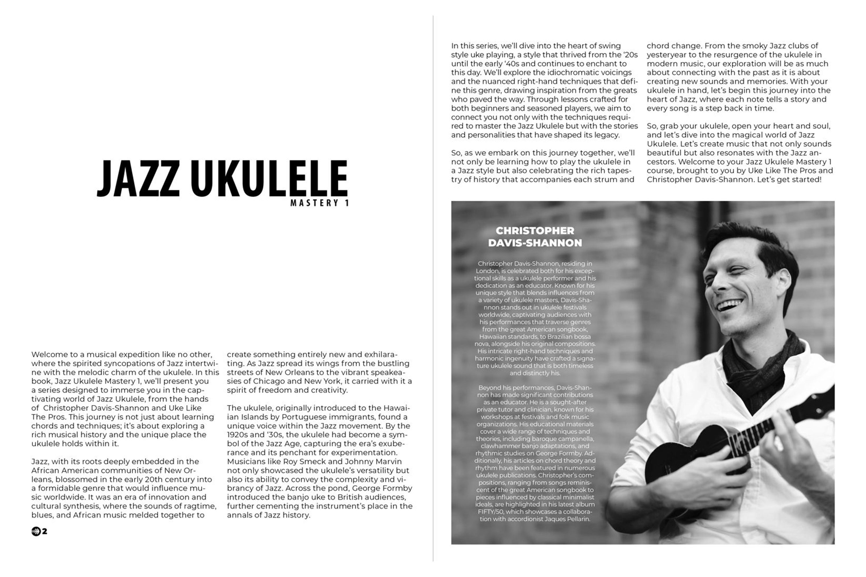 Jazz Ukulele Mastery 1 Book