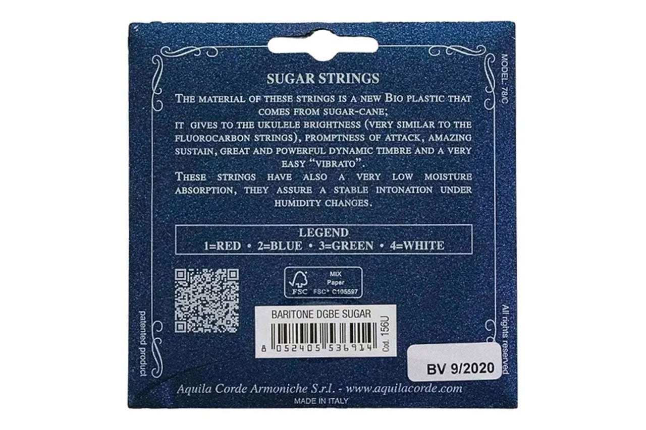 Aquila 156U Sugar Baritone Ukulele Strings