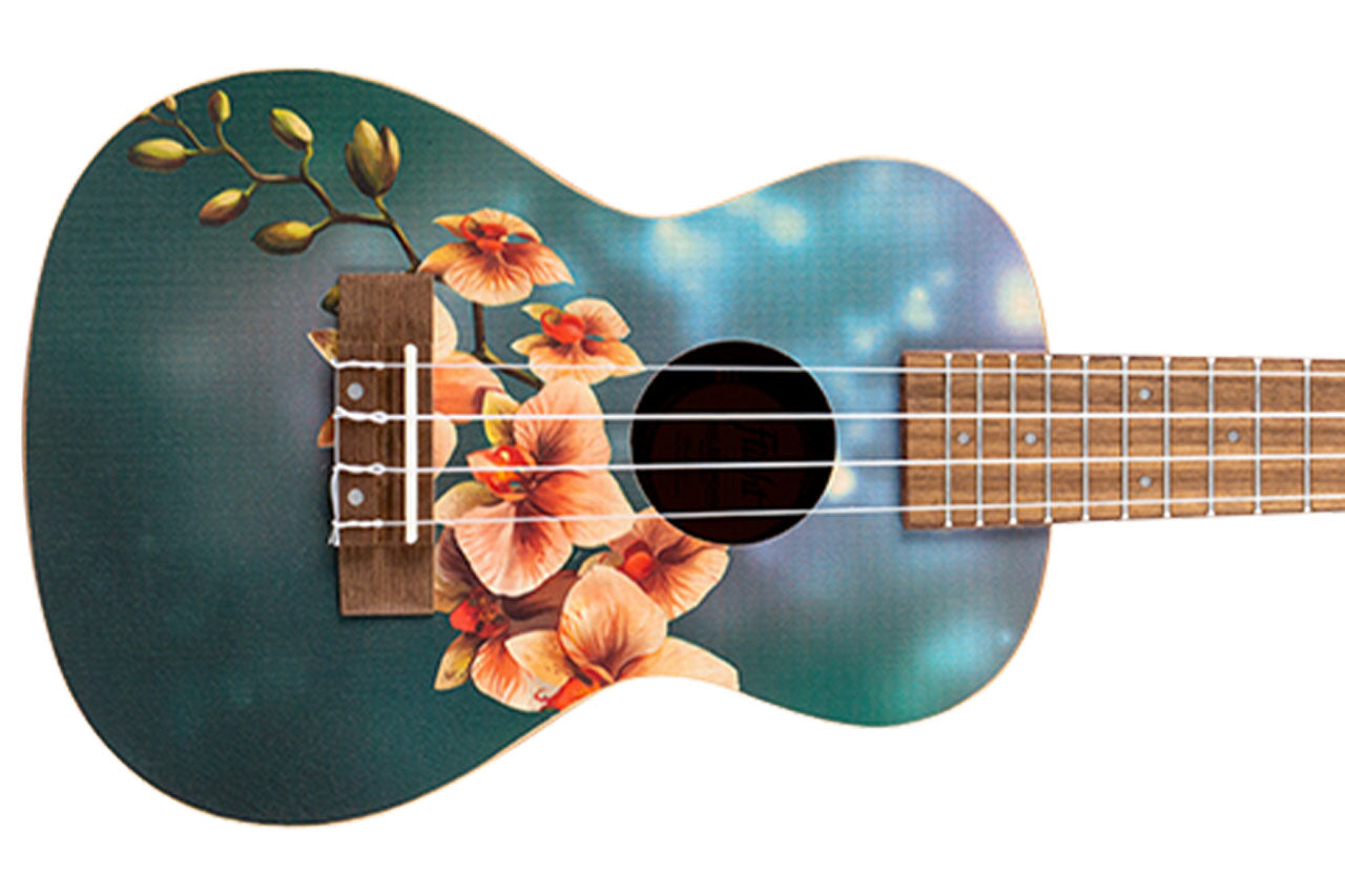 Flight AUC-33 Orchid Concert Ukulele