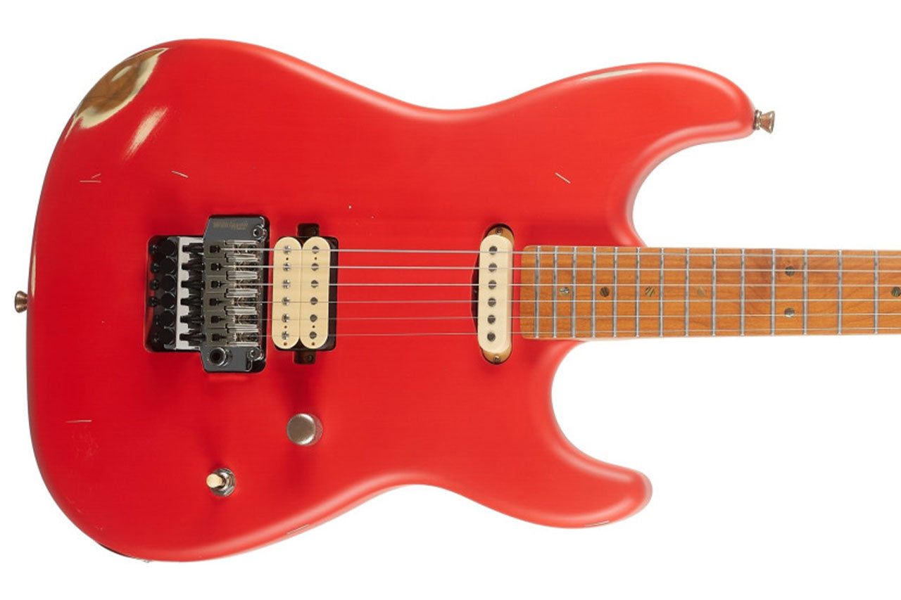 Jet JS-850 RELIC FR Red Distressed Electric Guitar