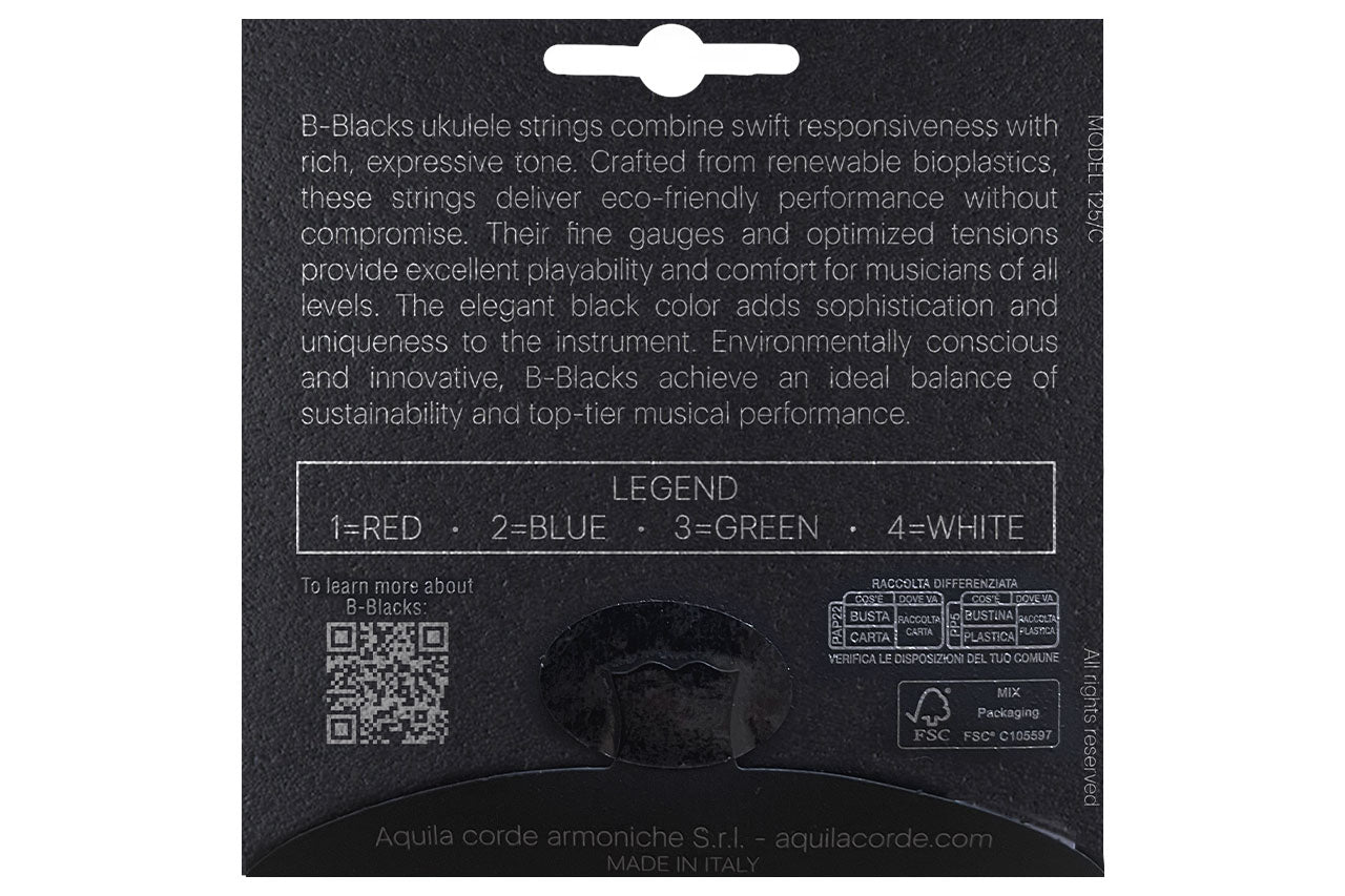 Aquila 182U B-Blacks Tenor Strings