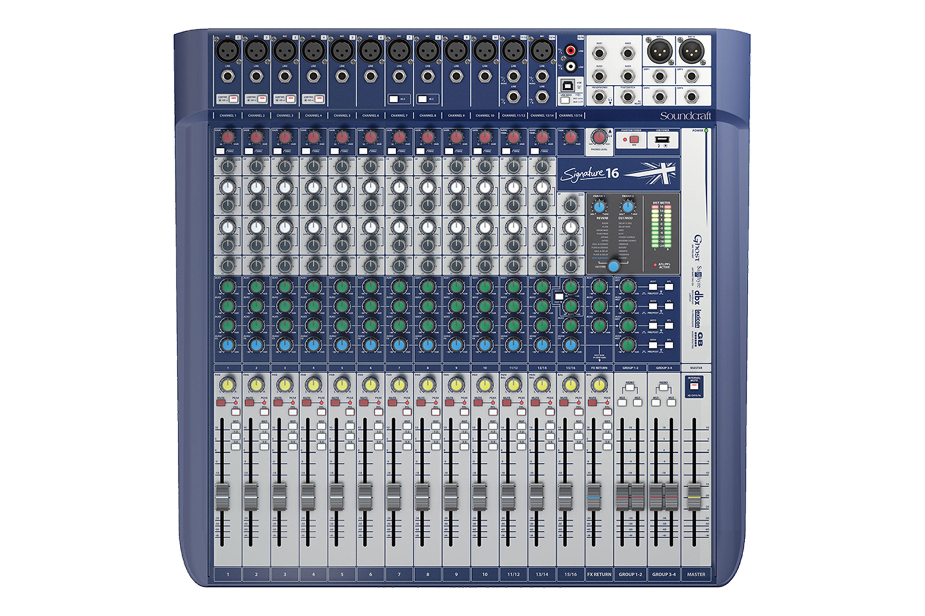 Soundcraft 16 Channel Compact Analog Mixer
