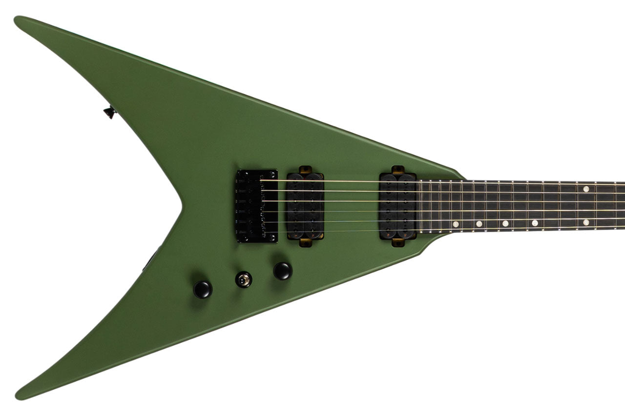 Spira V-400 MGR Green Flying V Electric Guitar