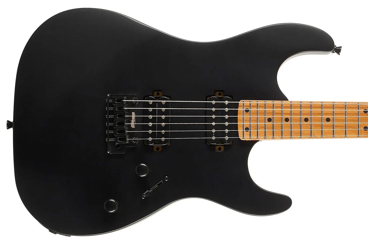 Jet JS-500 MBK Satin Back Stratocaster Electric Guitar